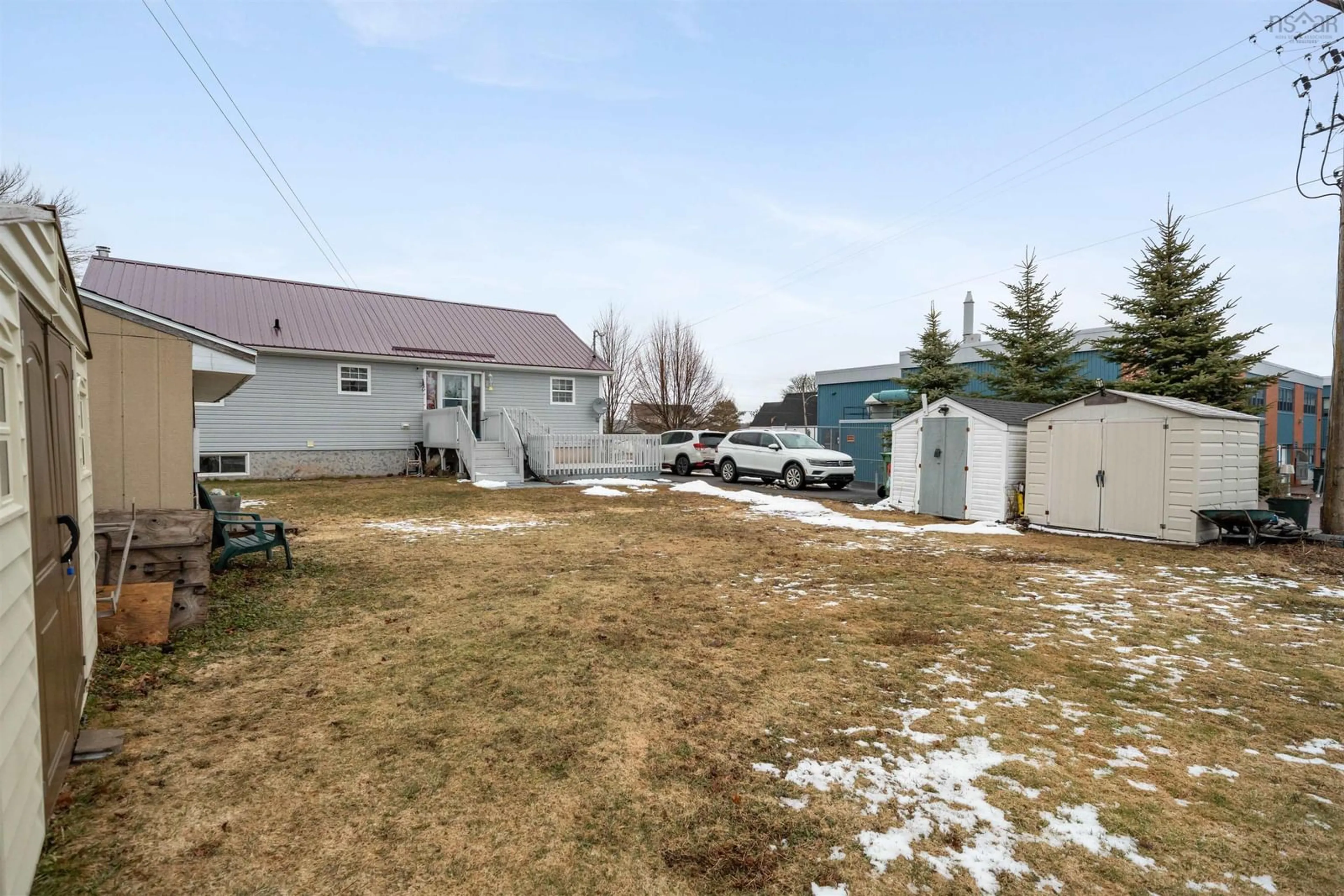 A pic from outside/outdoor area/front of a property/back of a property/a pic from drone, street for 176 Pearl St, River Hebert Nova Scotia B0L 1G0