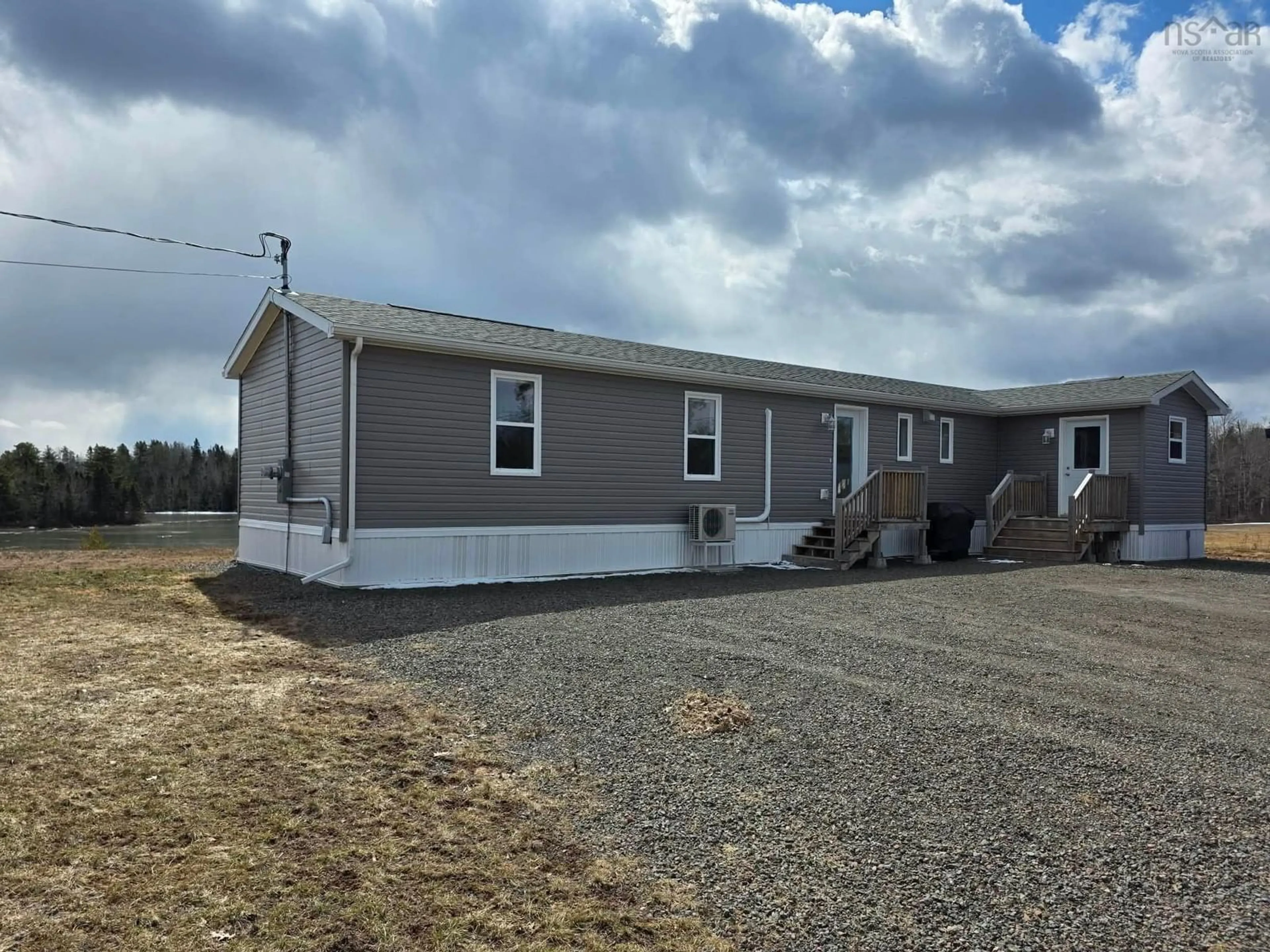 Home with vinyl exterior material, building for 1720 Black River Rd, Oxford Nova Scotia B0M 1P0