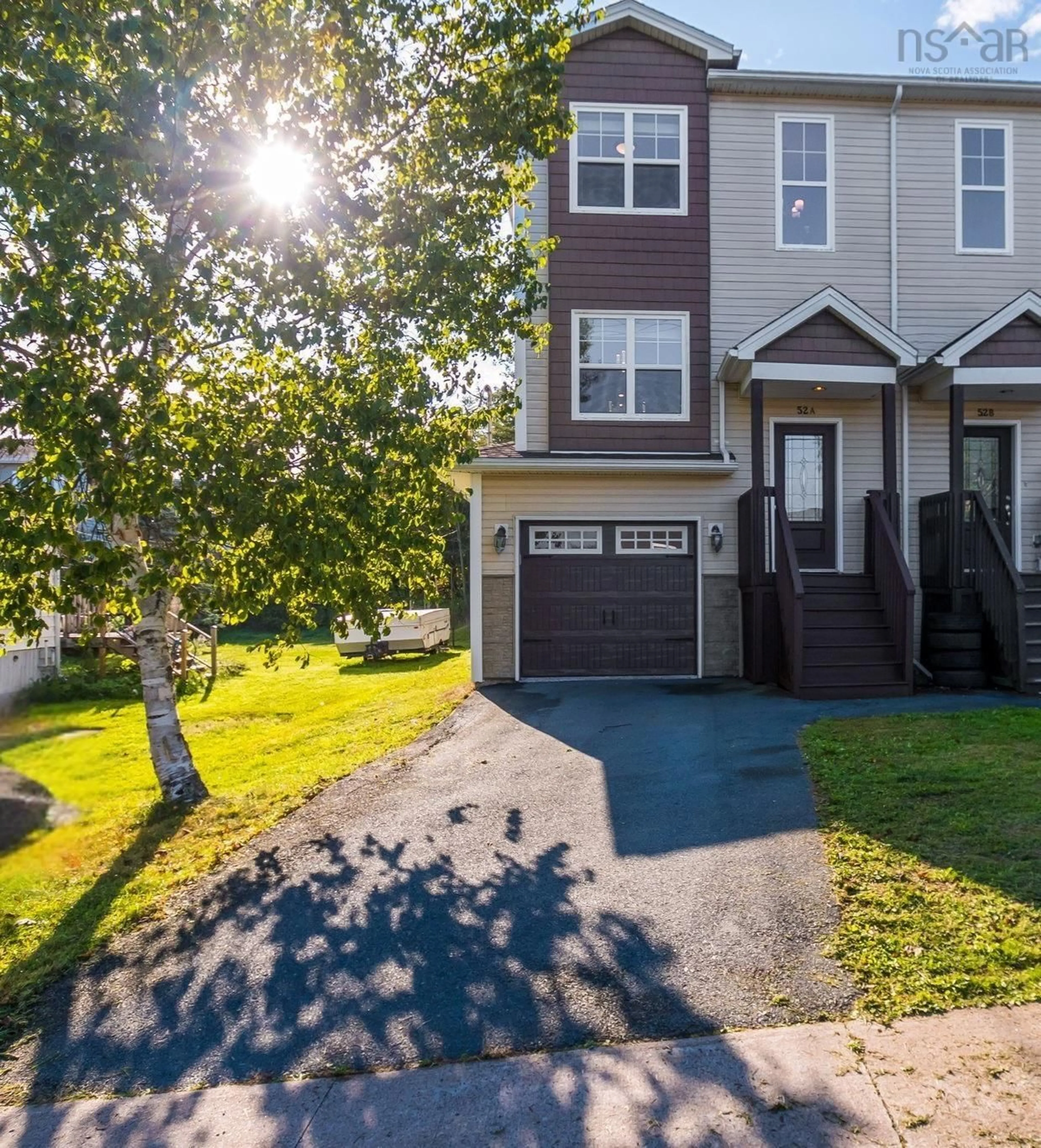 Home with vinyl exterior material, street for 52A Mountain Rd, Halifax Nova Scotia B3N 1A2