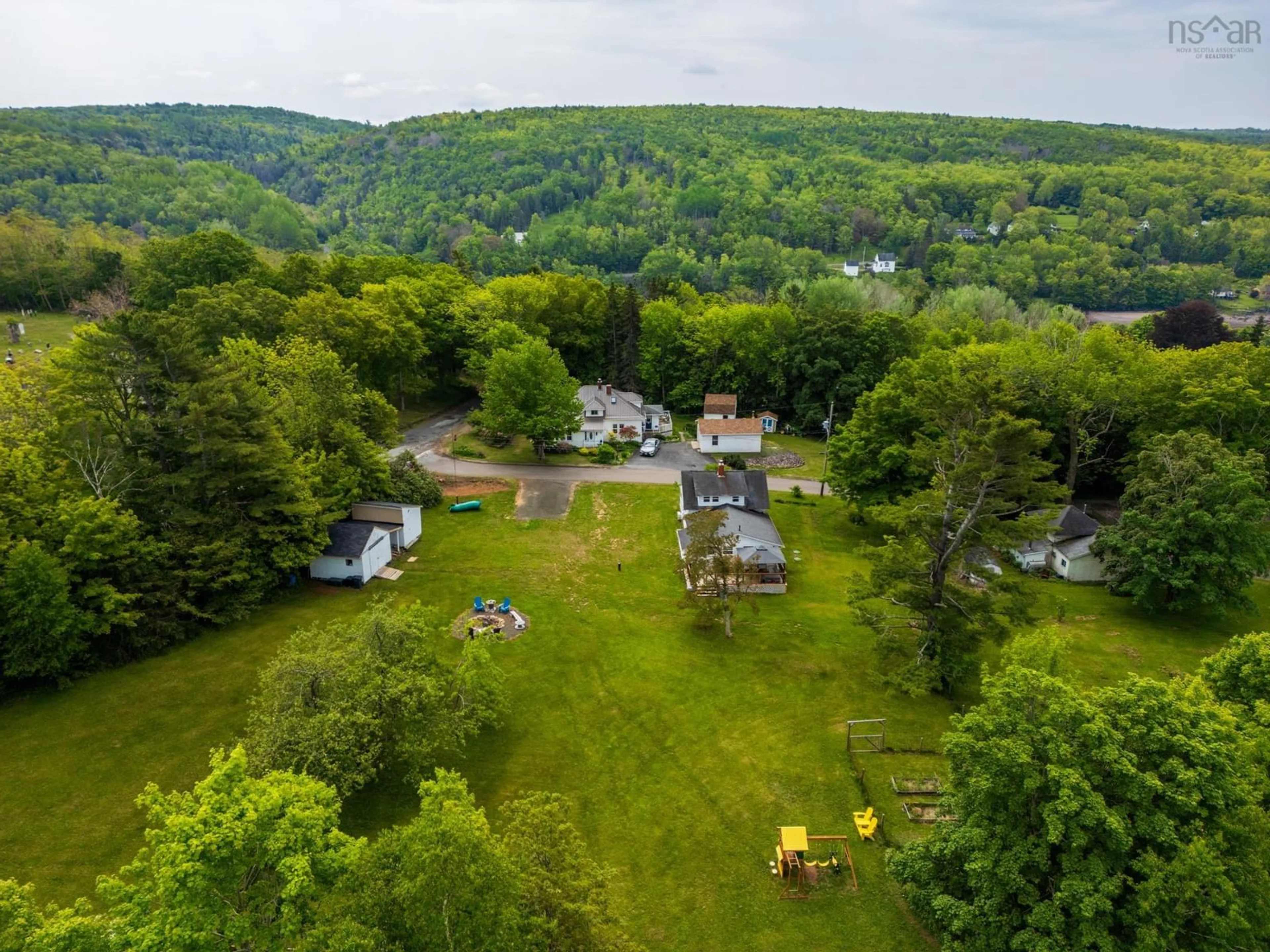A pic from outside/outdoor area/front of a property/back of a property/a pic from drone, unknown for 51 Shawmut Ave, Clementsport Nova Scotia B0S 1A0