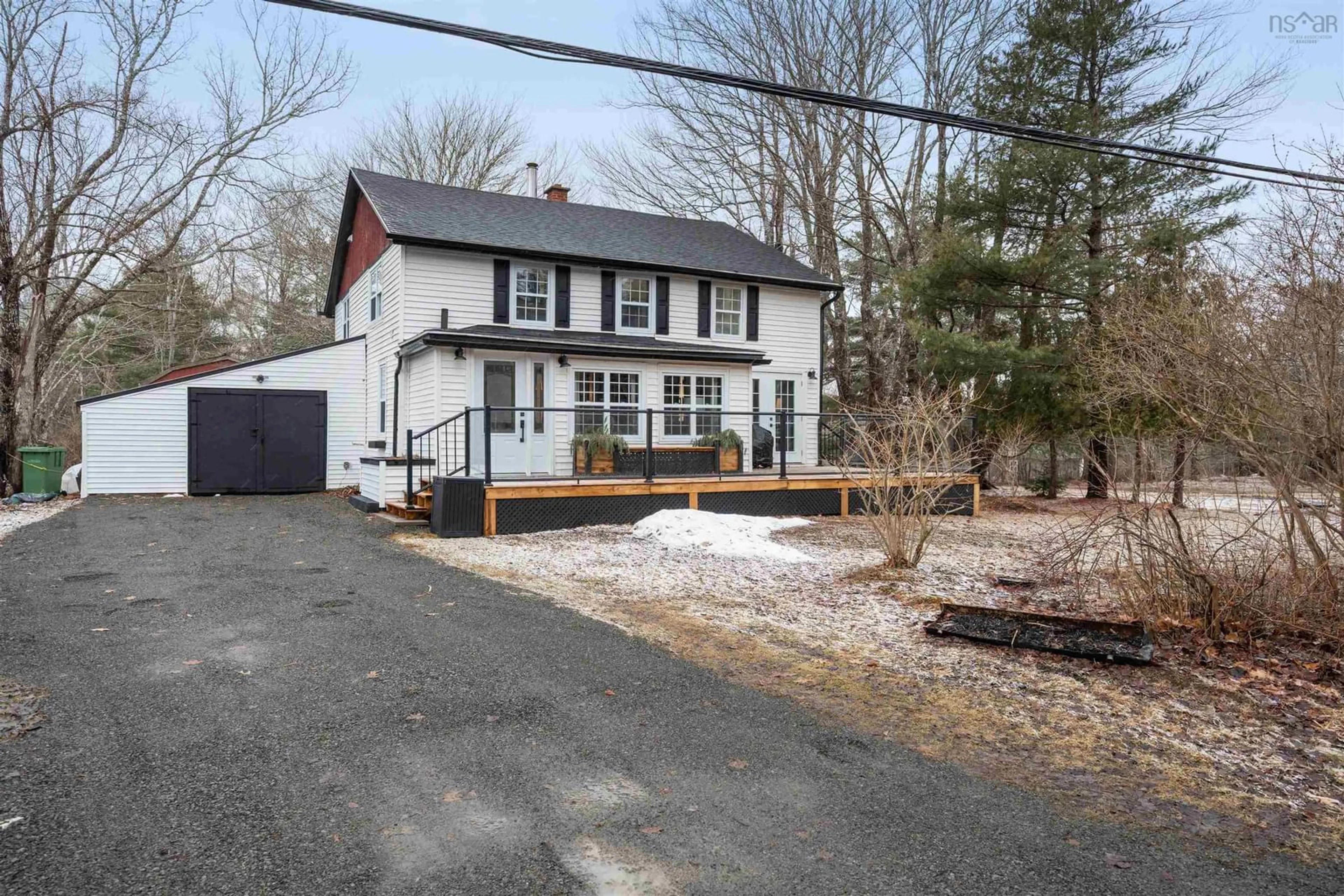 A pic from outside/outdoor area/front of a property/back of a property/a pic from drone, street for 1379 Alma Rd, Loch Broom Nova Scotia B0K 2A0