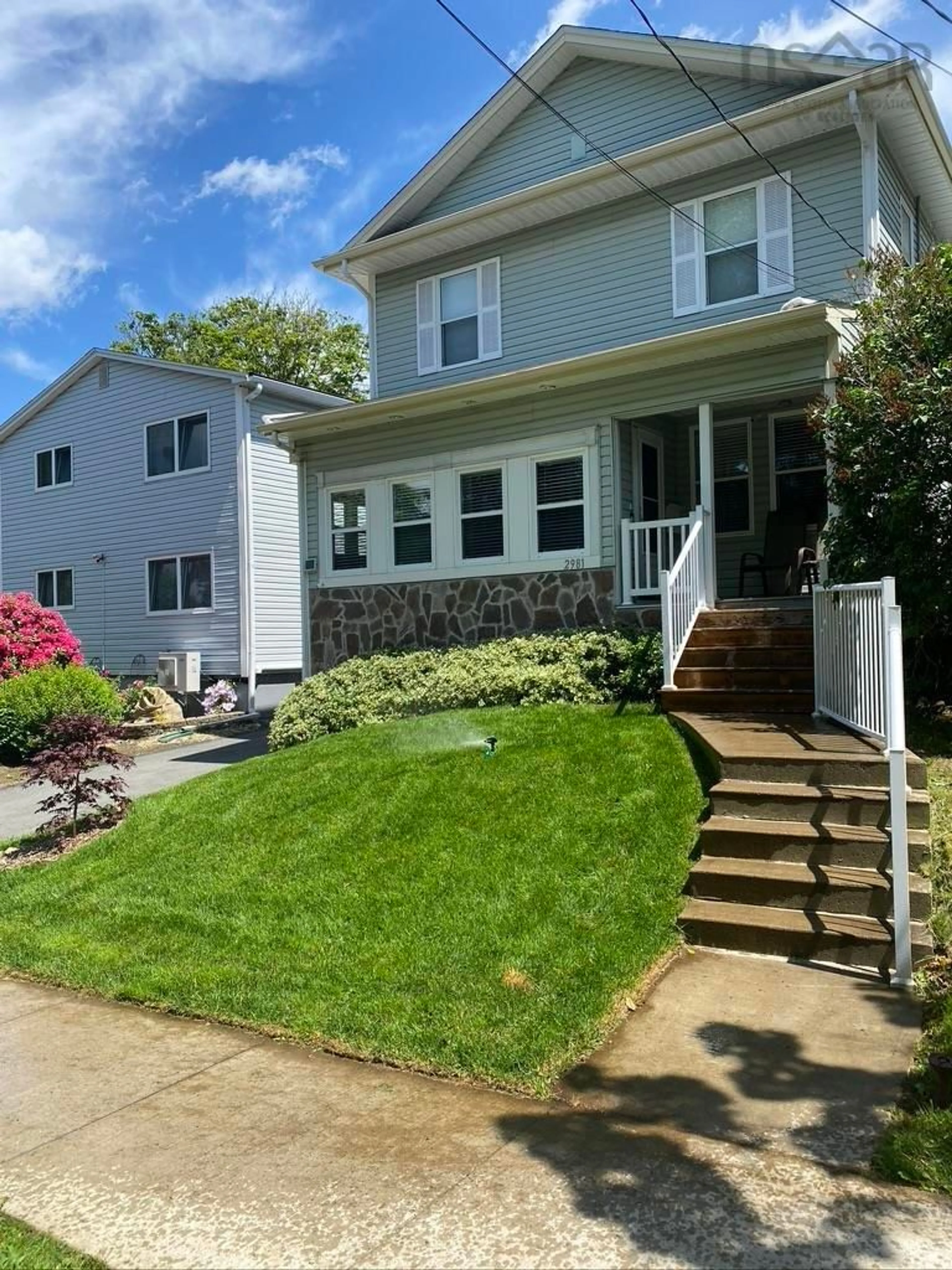Home with vinyl exterior material, street for 2981 Connolly St, Halifax Nova Scotia B3L 3N8