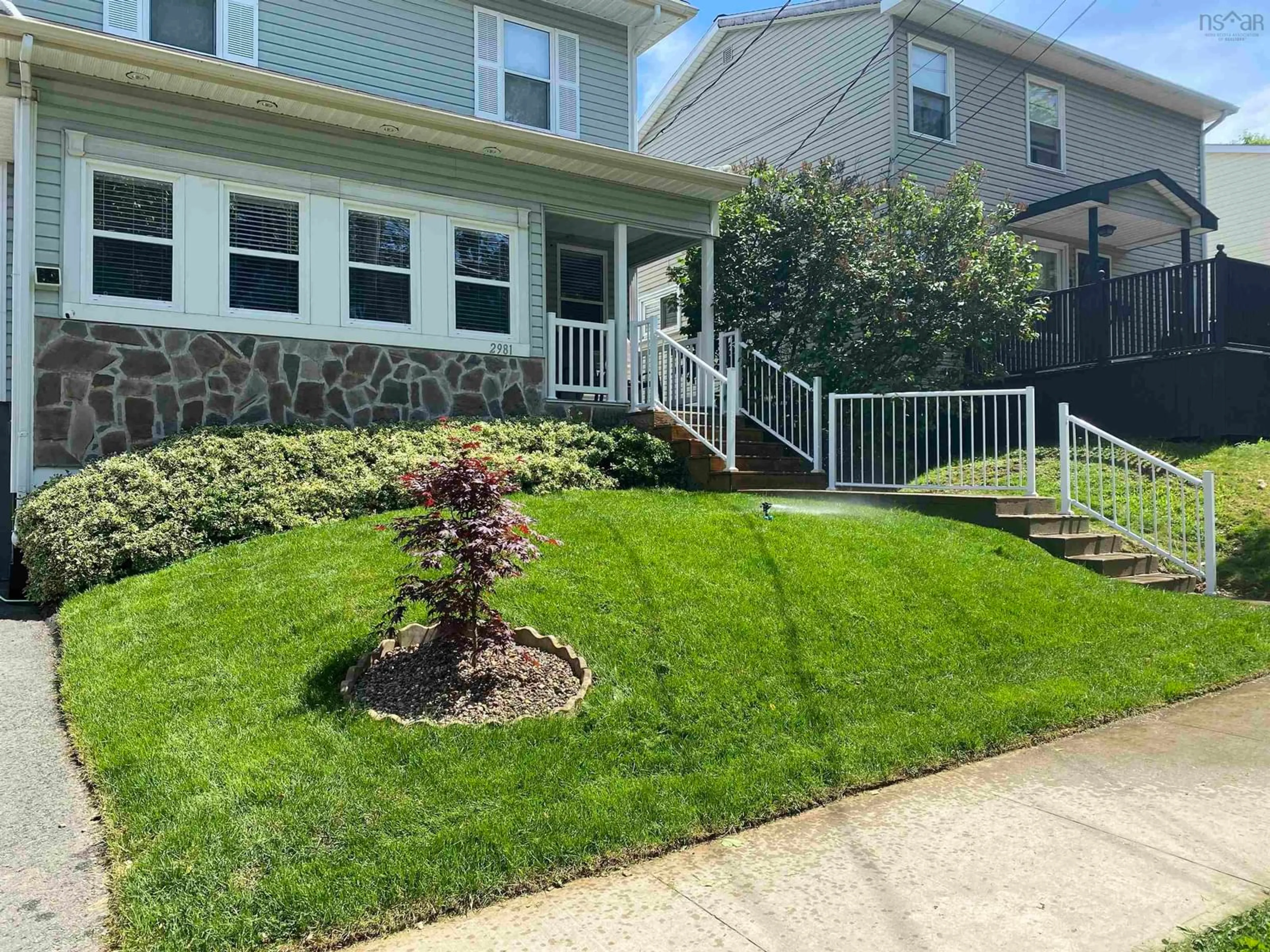 Home with vinyl exterior material, street for 2981 Connolly St, Halifax Nova Scotia B3L 3N8