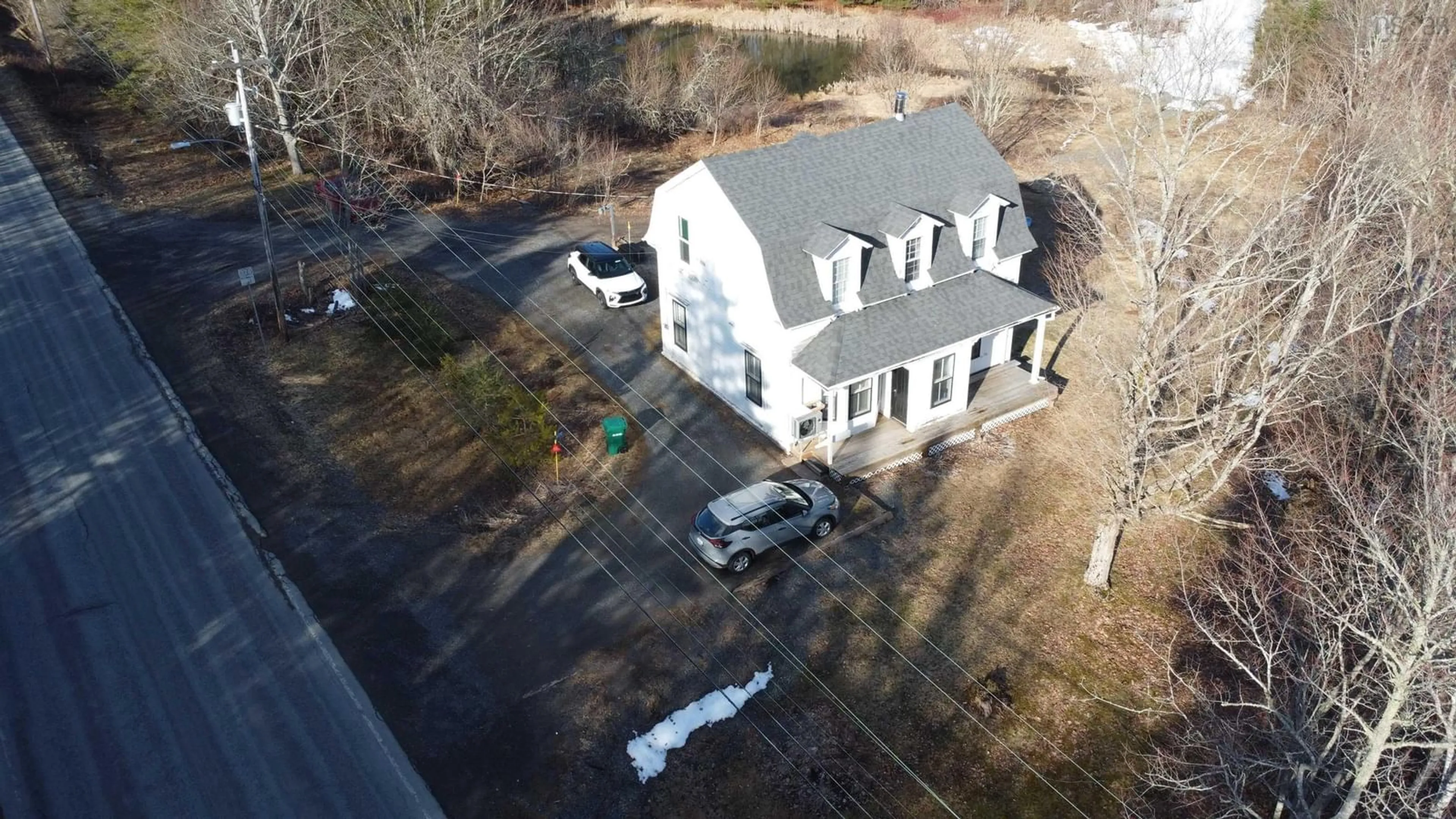 A pic from outside/outdoor area/front of a property/back of a property/a pic from drone, building for 5170 Stellarton Trafalgar Rd, Eureka Nova Scotia B0K 1B0