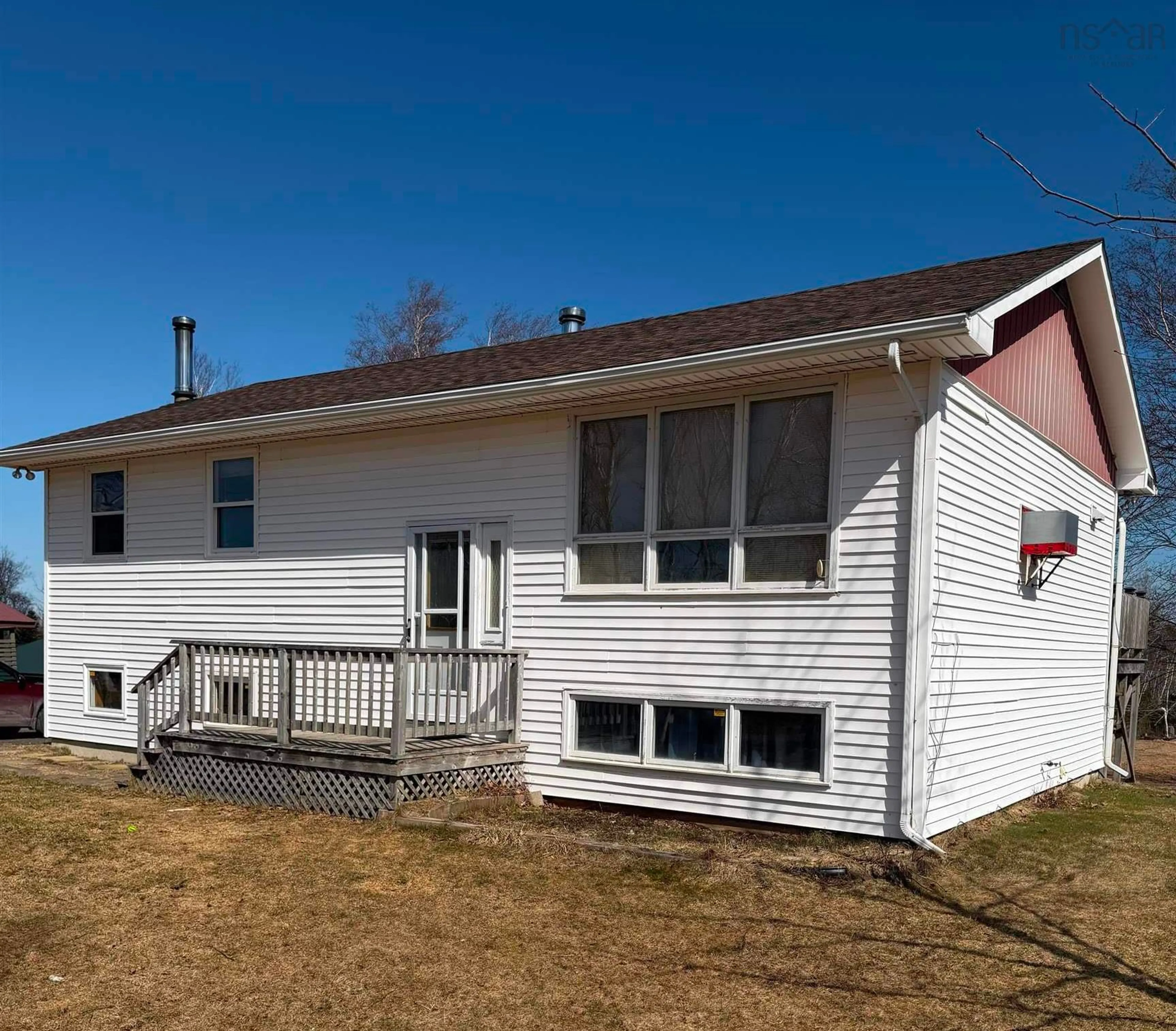 Home with vinyl exterior material, building for 3188 Piedmont Valley Rd, Lower Barneys River Nova Scotia B0K 1G0