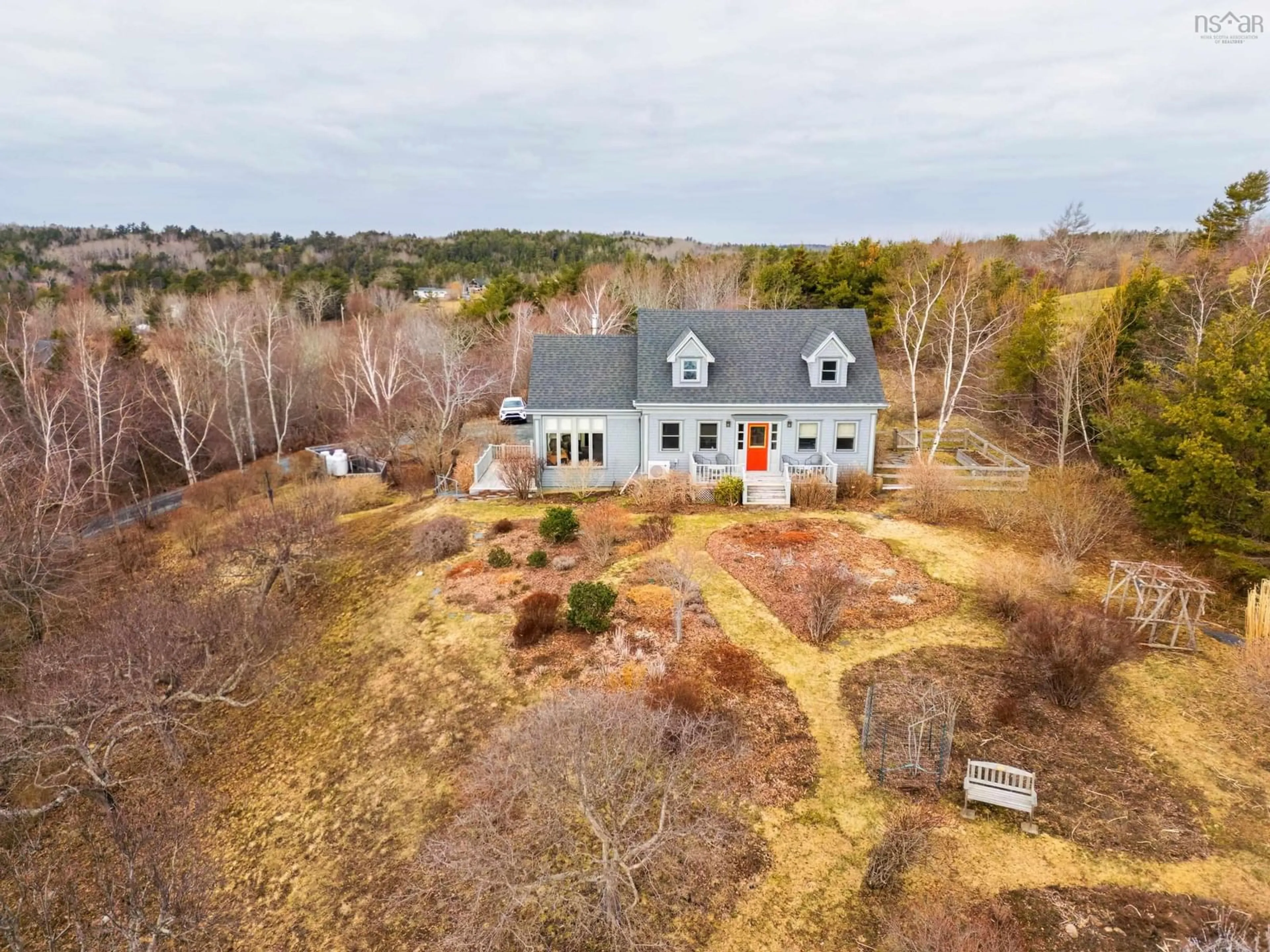 A pic from outside/outdoor area/front of a property/back of a property/a pic from drone, unknown for 400 Maders Cove Rd, Maders Cove Nova Scotia B0J 2E0