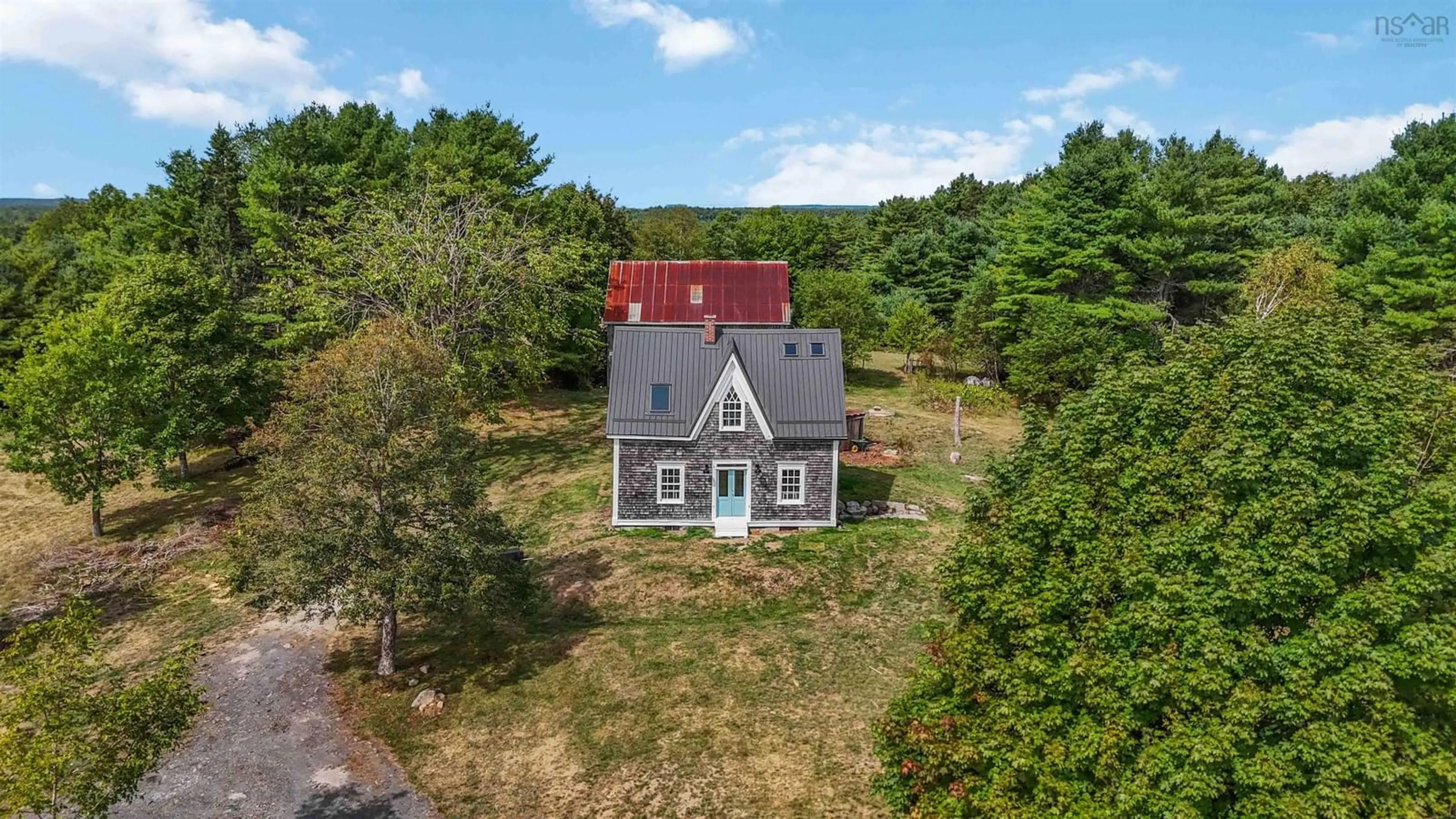 A pic from outside/outdoor area/front of a property/back of a property/a pic from drone, unknown for 3228 Upper Branch Rd, Upper Branch Nova Scotia B4V 4X3