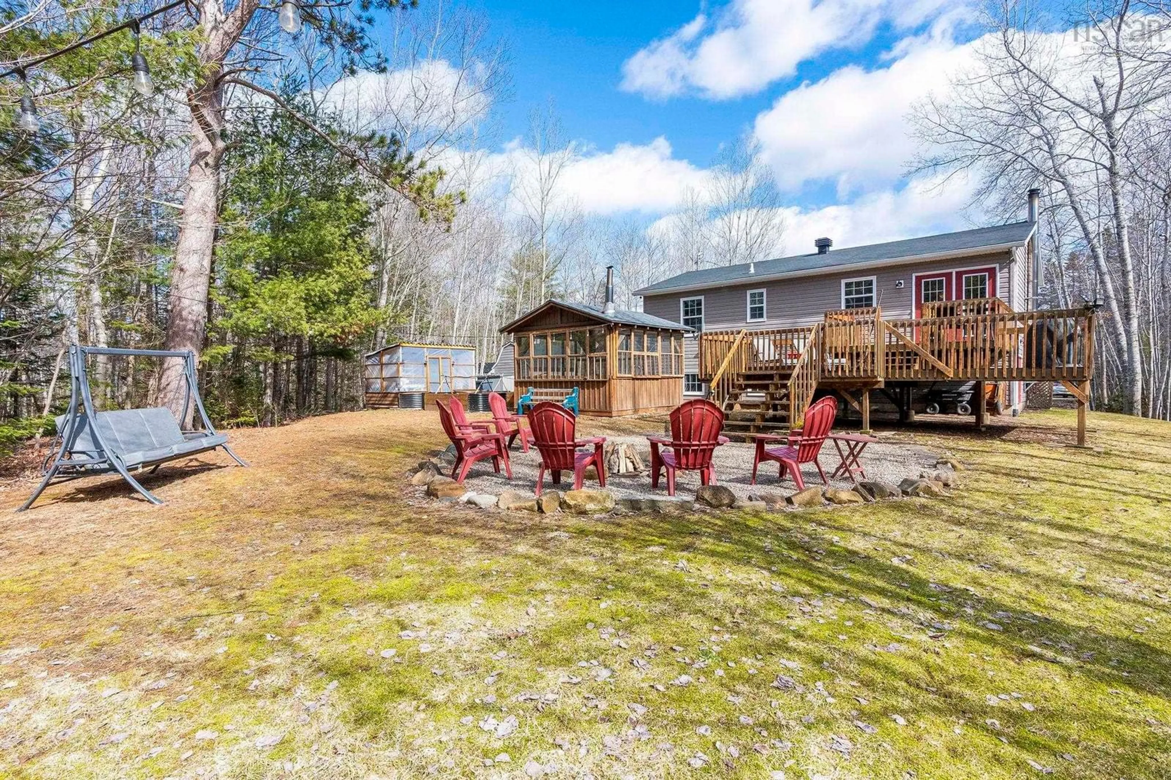 Patio, water/lake/river/ocean view for 20 Huron Crt, Meadowvale Nova Scotia B0P 1R0