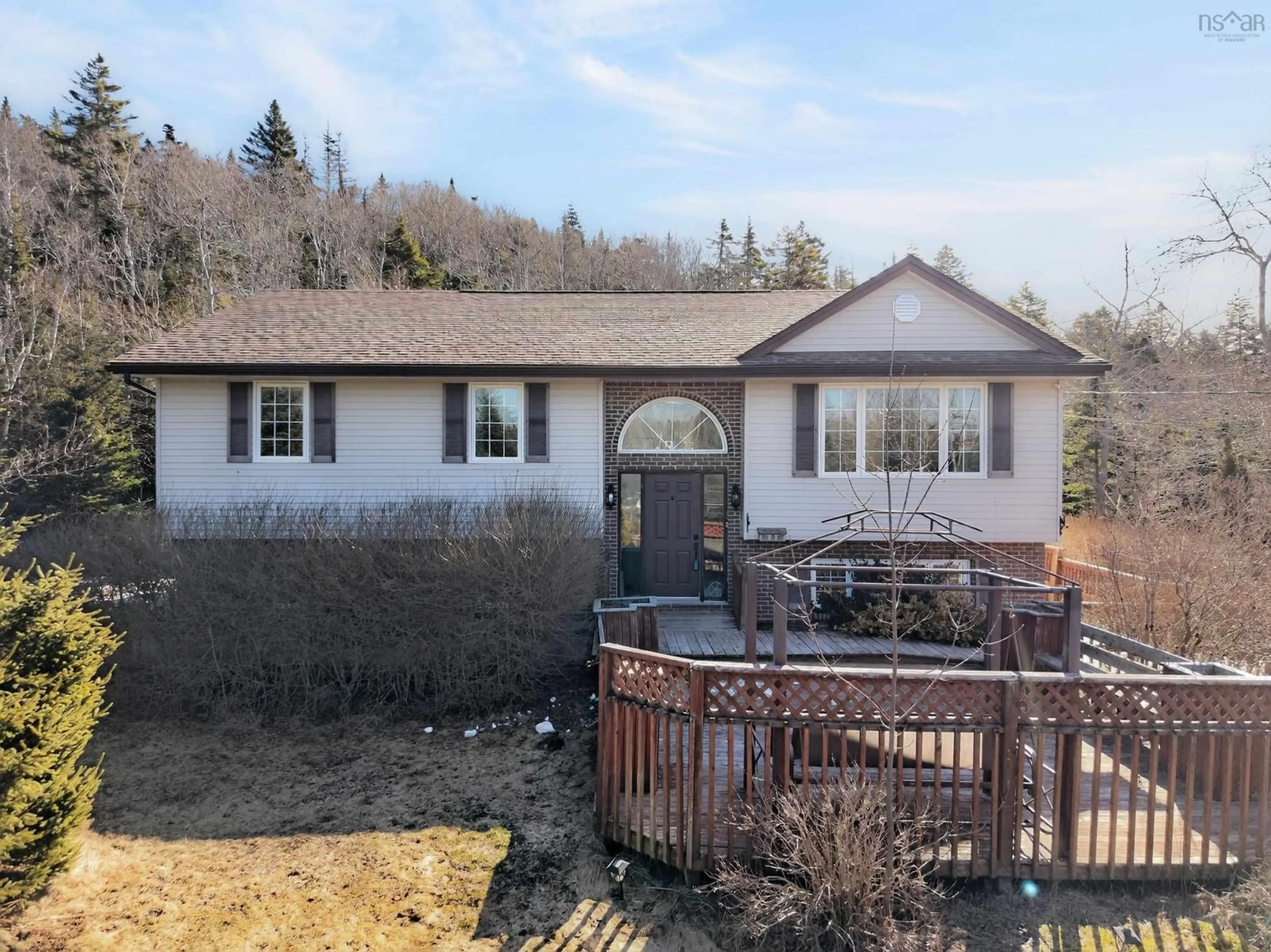A pic from outside/outdoor area/front of a property/back of a property/a pic from drone, unknown for 38 Charles Mead Dr, Williamswood Nova Scotia B3V 1B4