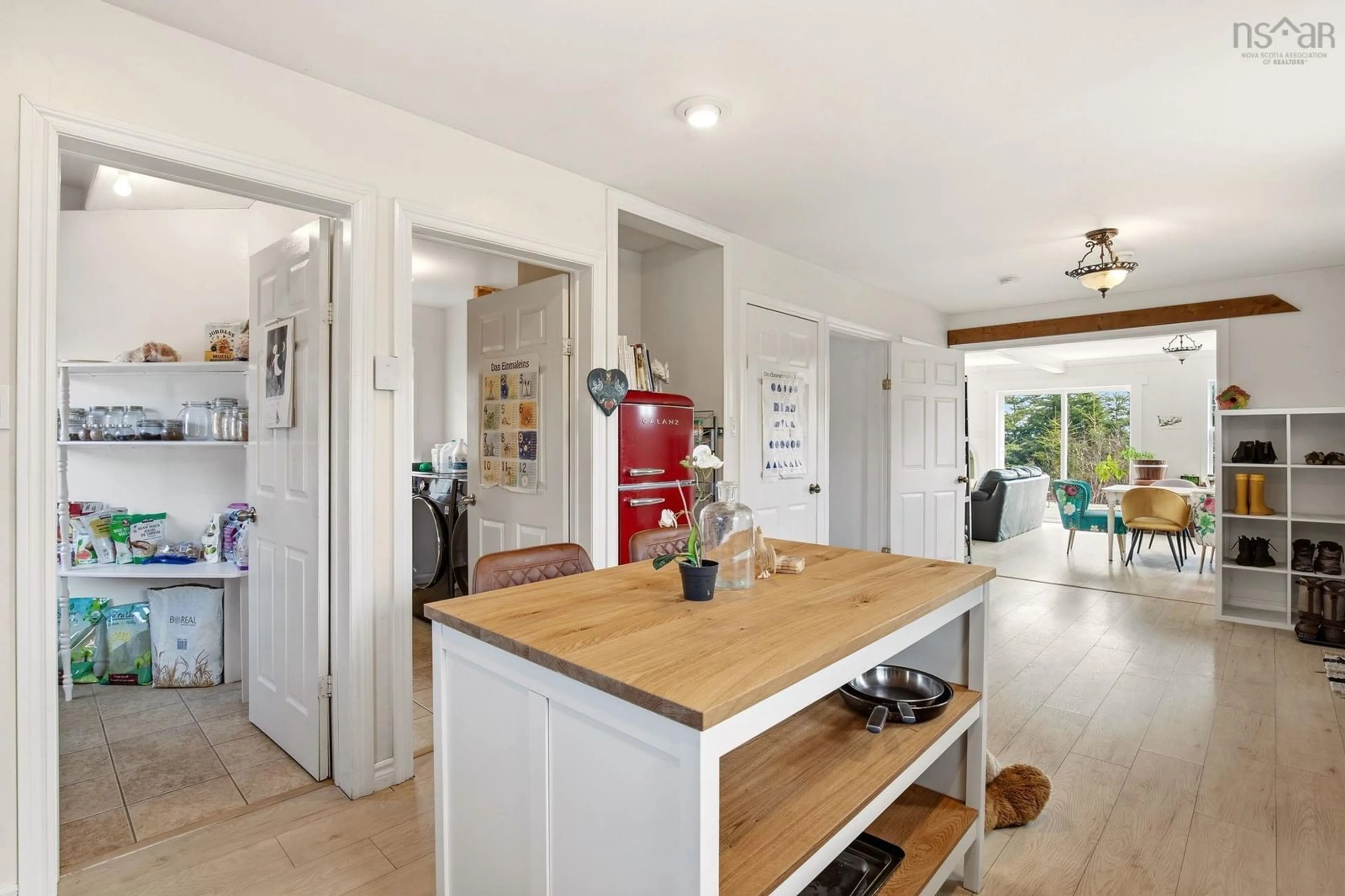 Open concept kitchen, unknown for 24 Saddle Island Rd, Bayswater Nova Scotia B0J 1T0