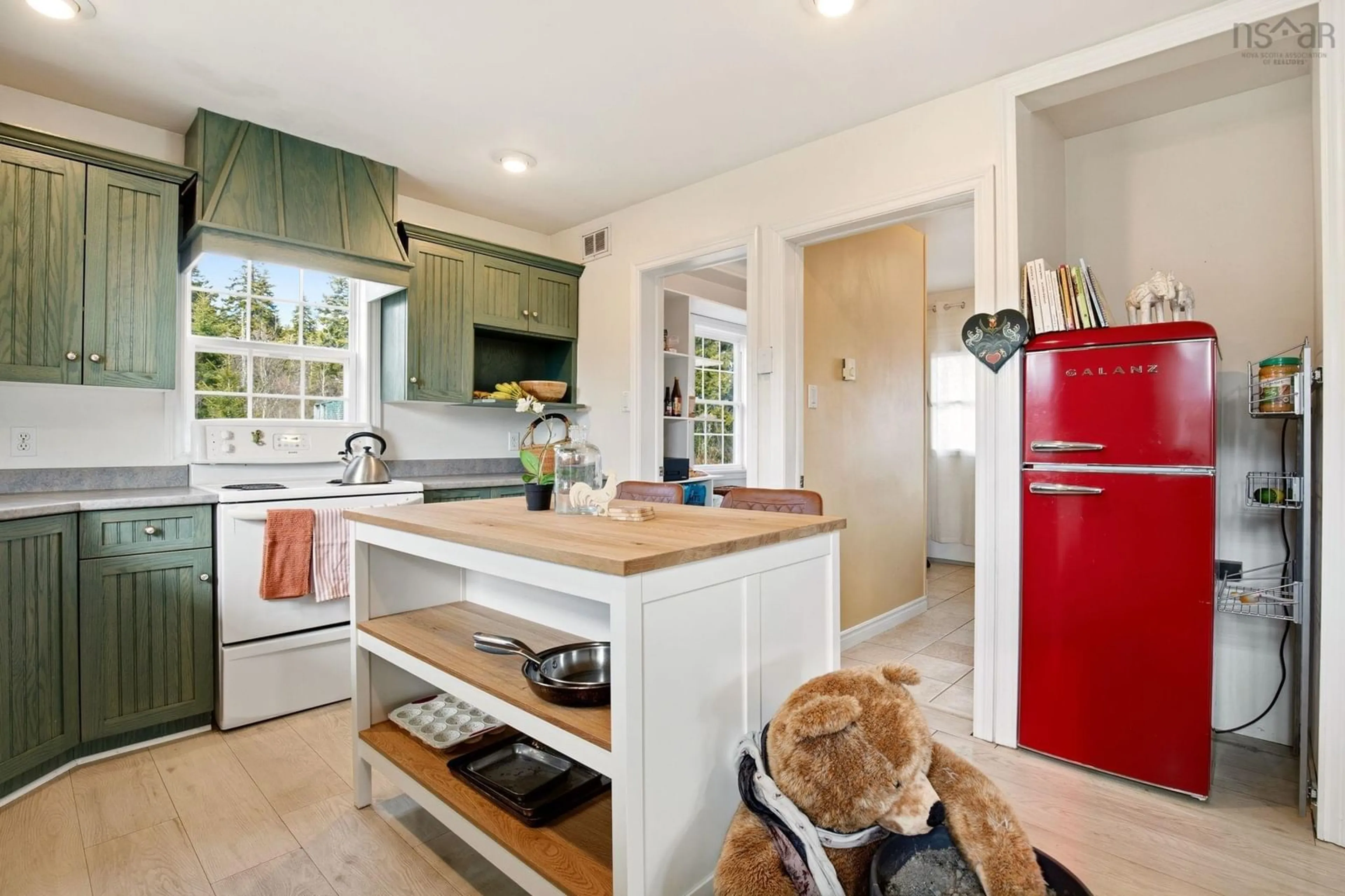 Open concept kitchen, unknown for 24 Saddle Island Rd, Bayswater Nova Scotia B0J 1T0