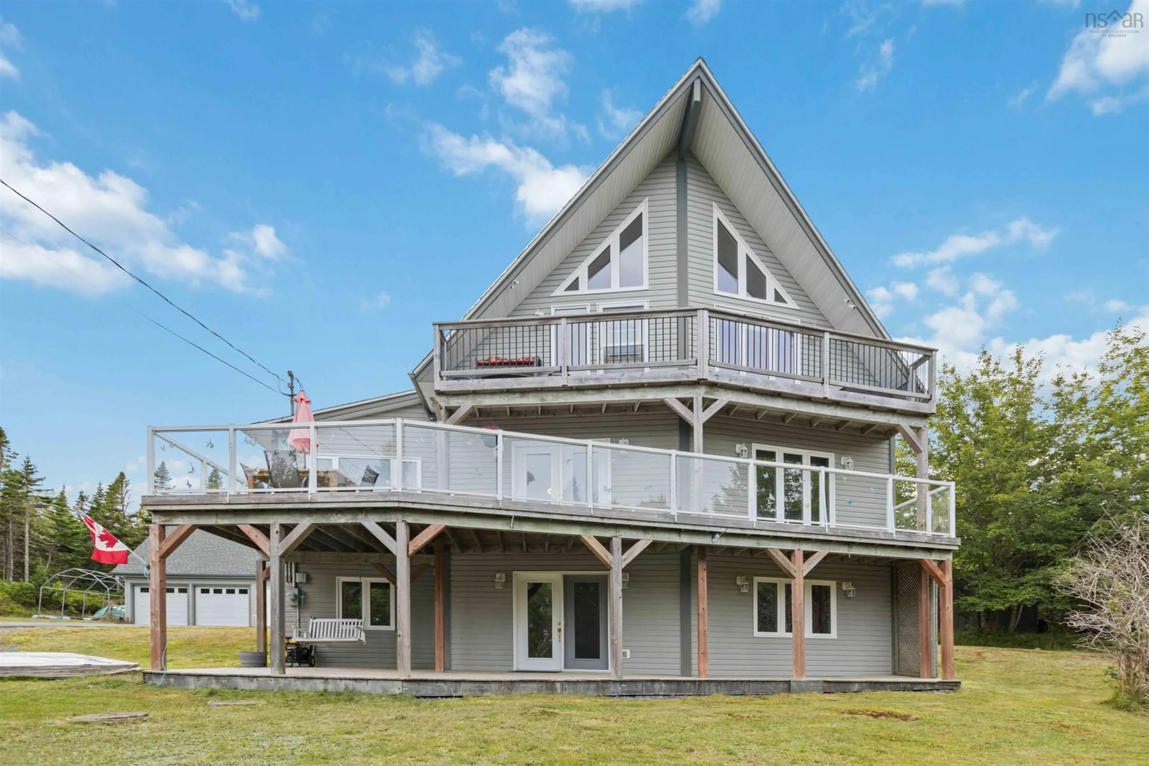 Home with vinyl exterior material, building for 75 Faders Rd, Bayside Nova Scotia B3Z 1L7