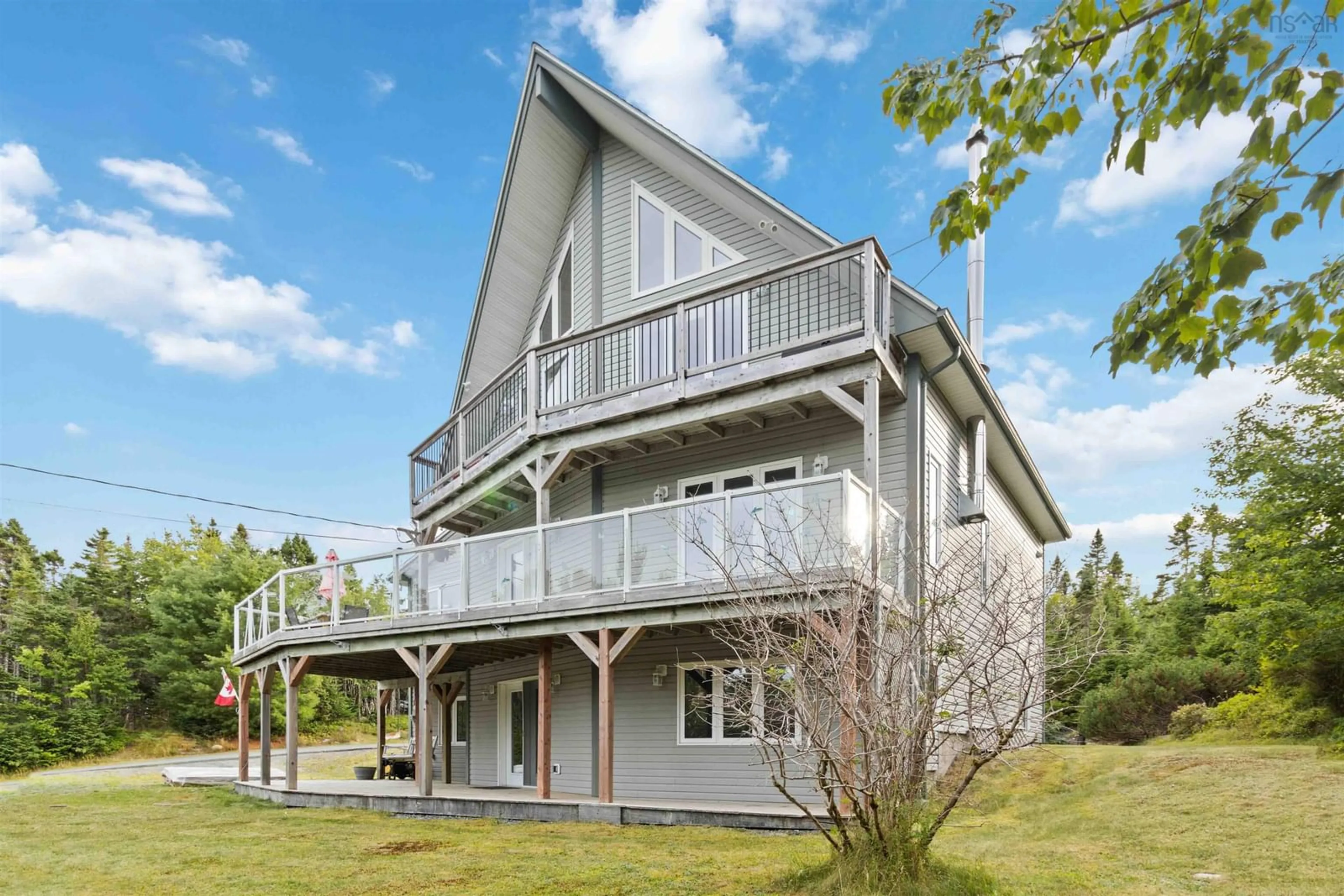 Home with vinyl exterior material, unknown for 75 Faders Rd, Bayside Nova Scotia B3Z 1L7