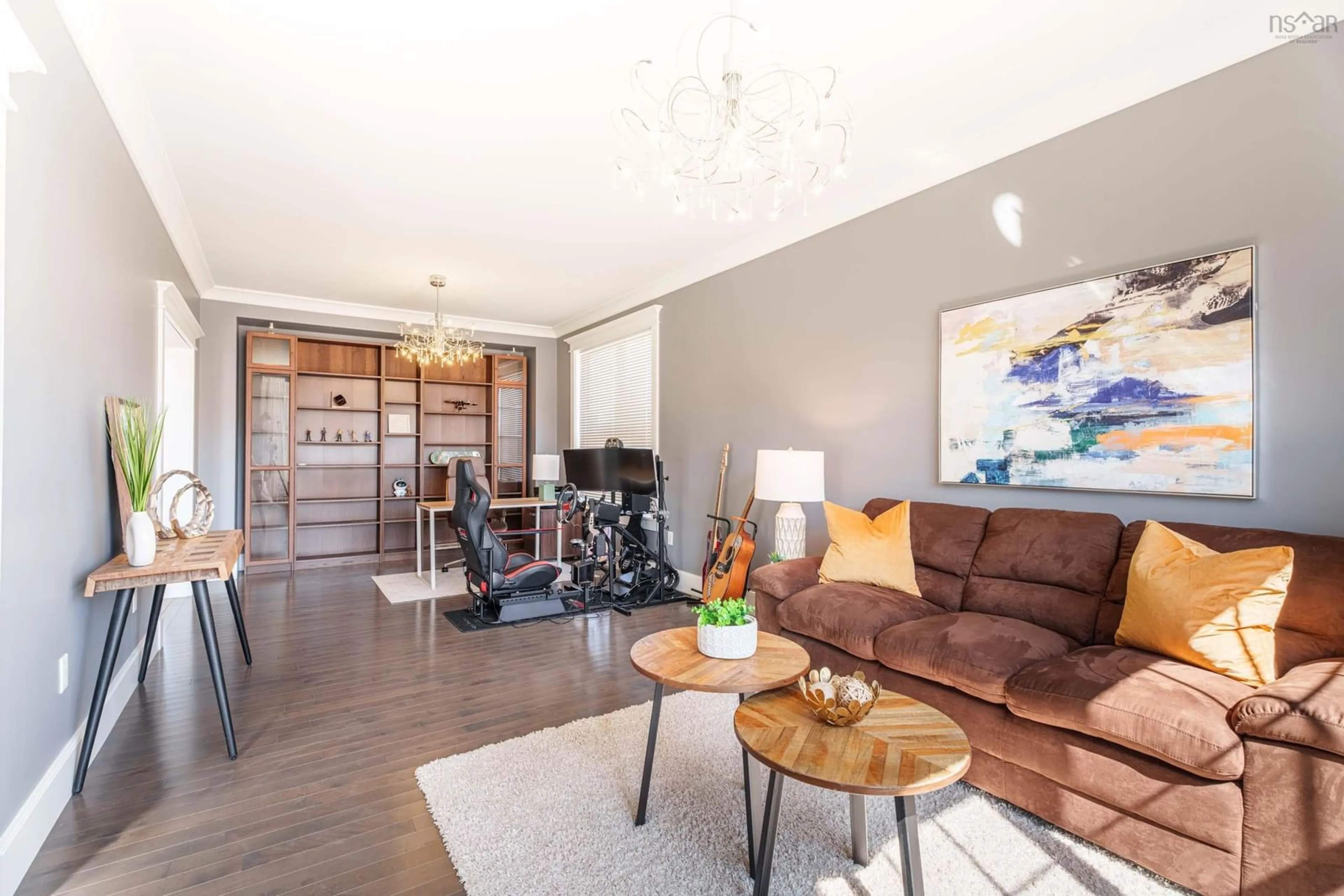 Living room with furniture, unknown for 71 Maple Grove Ave, Timberlea Nova Scotia B3T 0E2