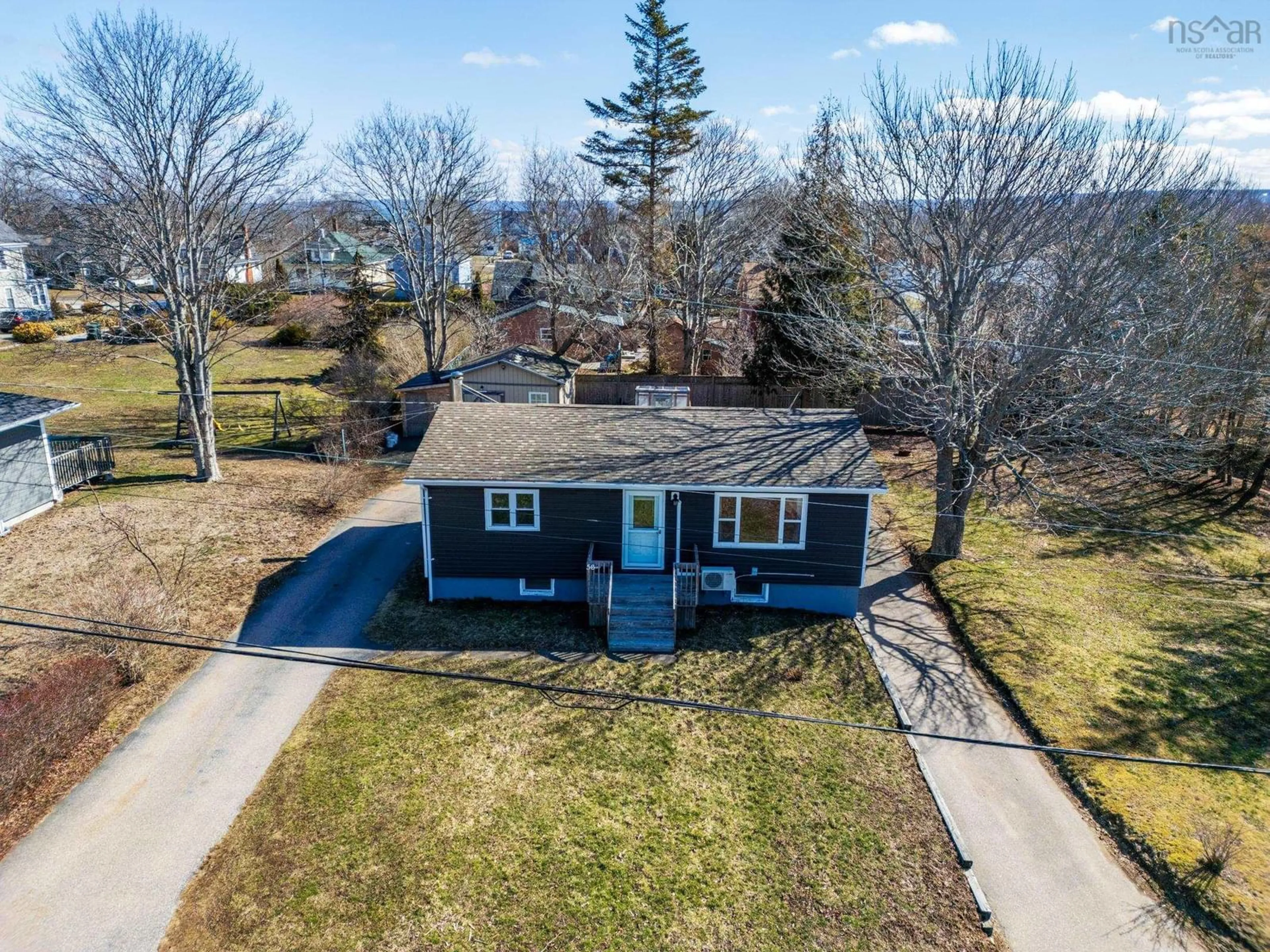 A pic from outside/outdoor area/front of a property/back of a property/a pic from drone, street for 56 Second Avenue, Digby Nova Scotia B0V 1A0