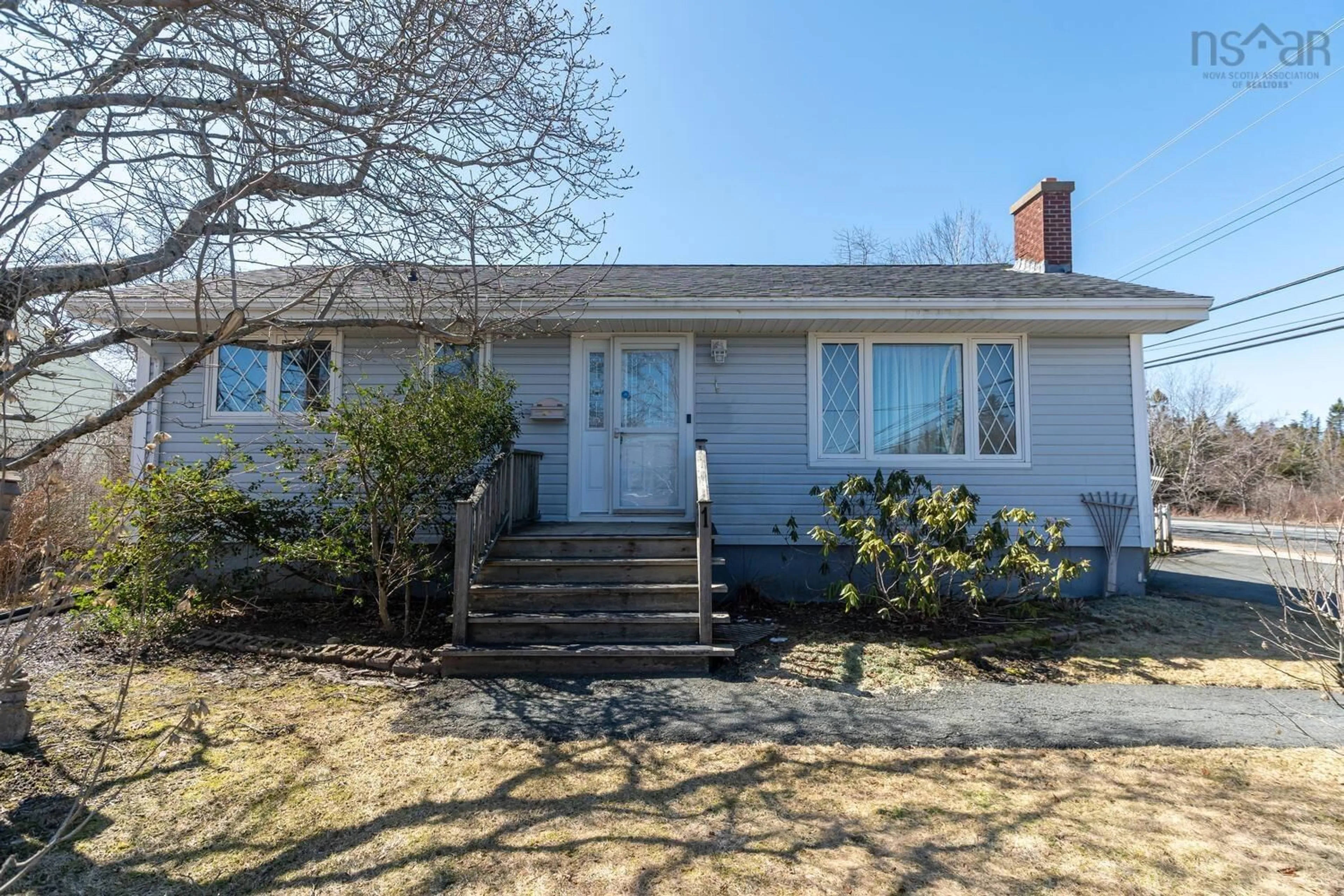 Home with vinyl exterior material, street for 1 Juniper Cres, Leiblin Park Nova Scotia B3R 2H3