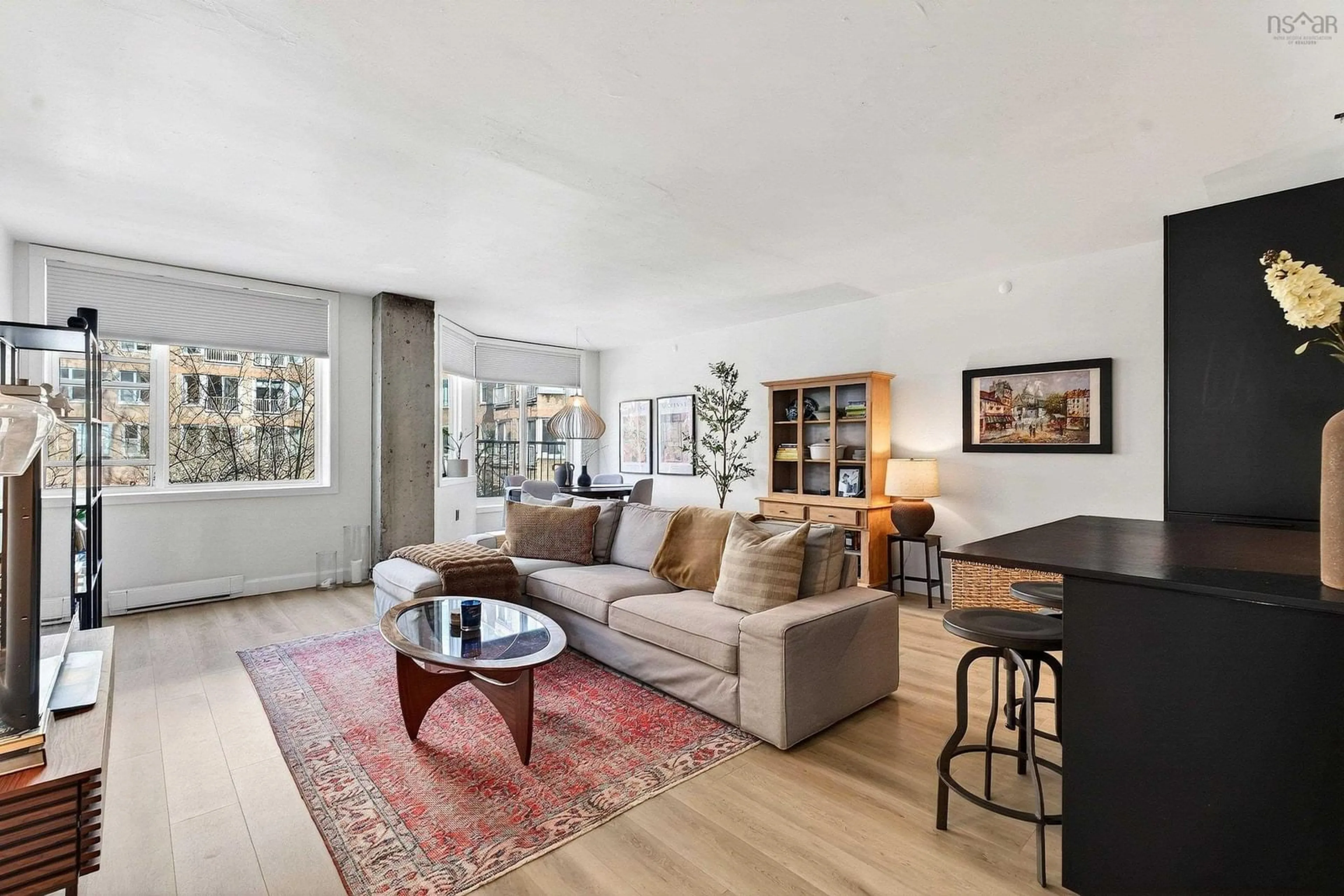 Living room with furniture, unknown for 1326 Lower Water St #214, Halifax Nova Scotia B3J 3R3