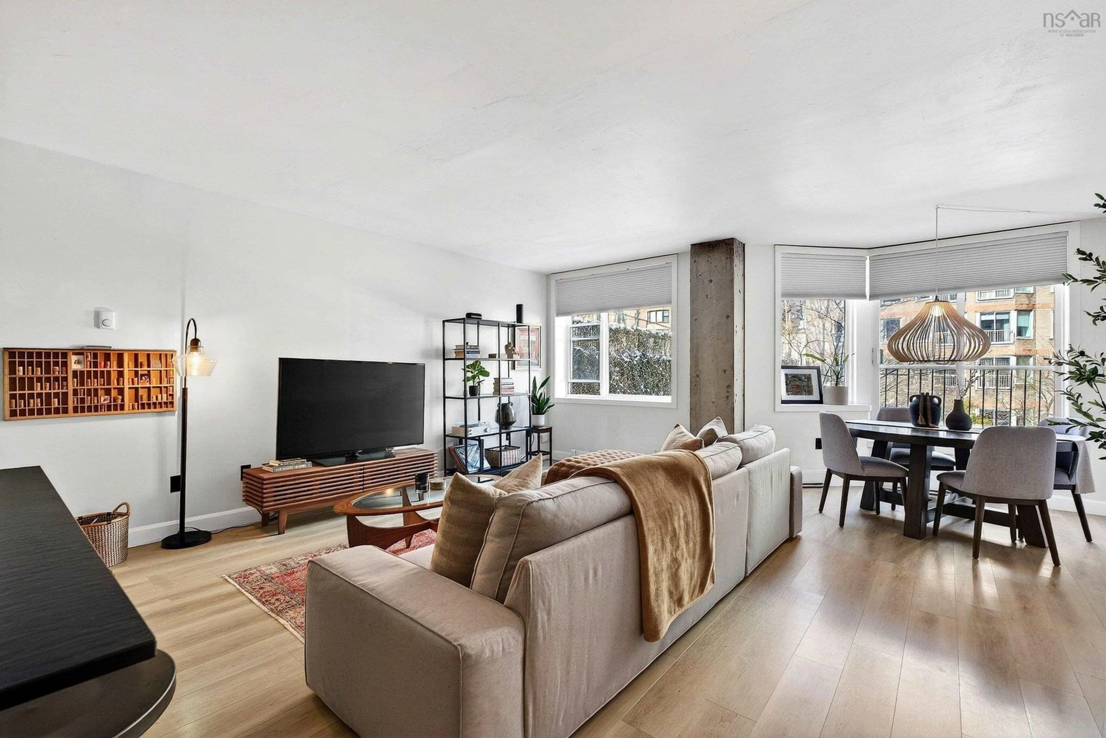 Living room with furniture, unknown for 1326 Lower Water St #214, Halifax Nova Scotia B3J 3R3