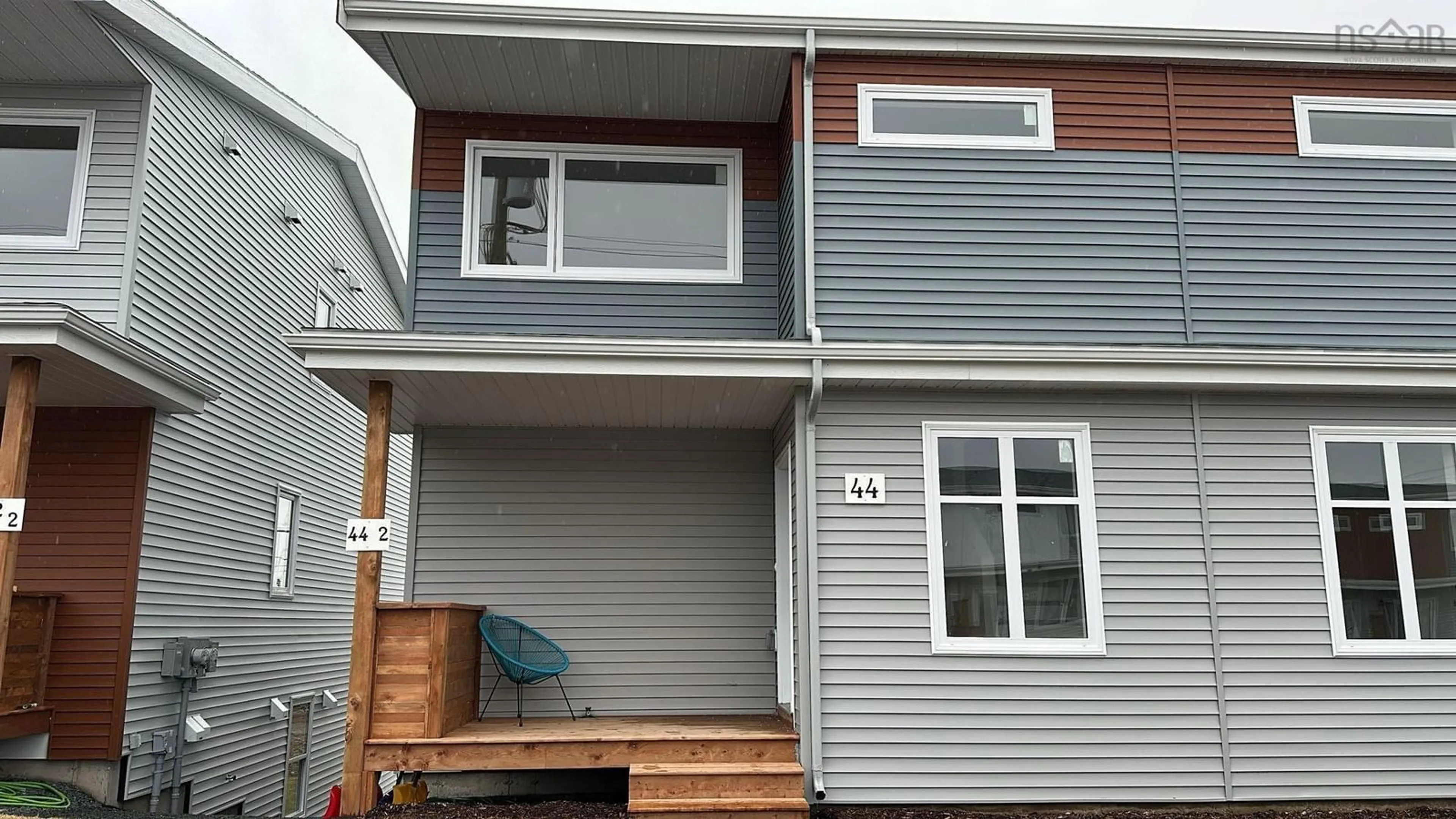 Home with vinyl exterior material, street for 44 Berm St, Spryfield Nova Scotia B3R 0H2