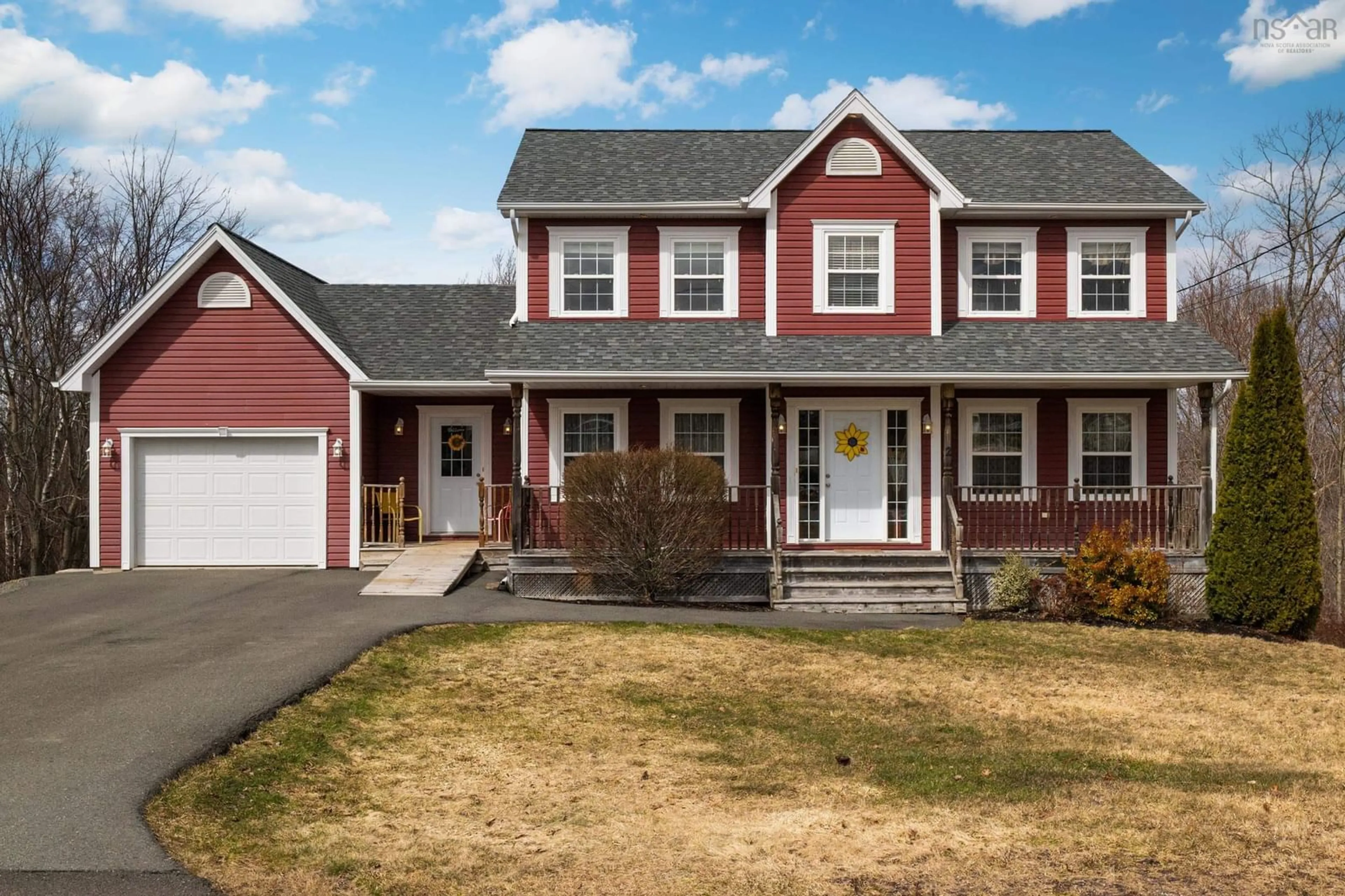 Home with vinyl exterior material, street for 2 Golden Eagle Dr, North Kentville Nova Scotia B4N 0E5