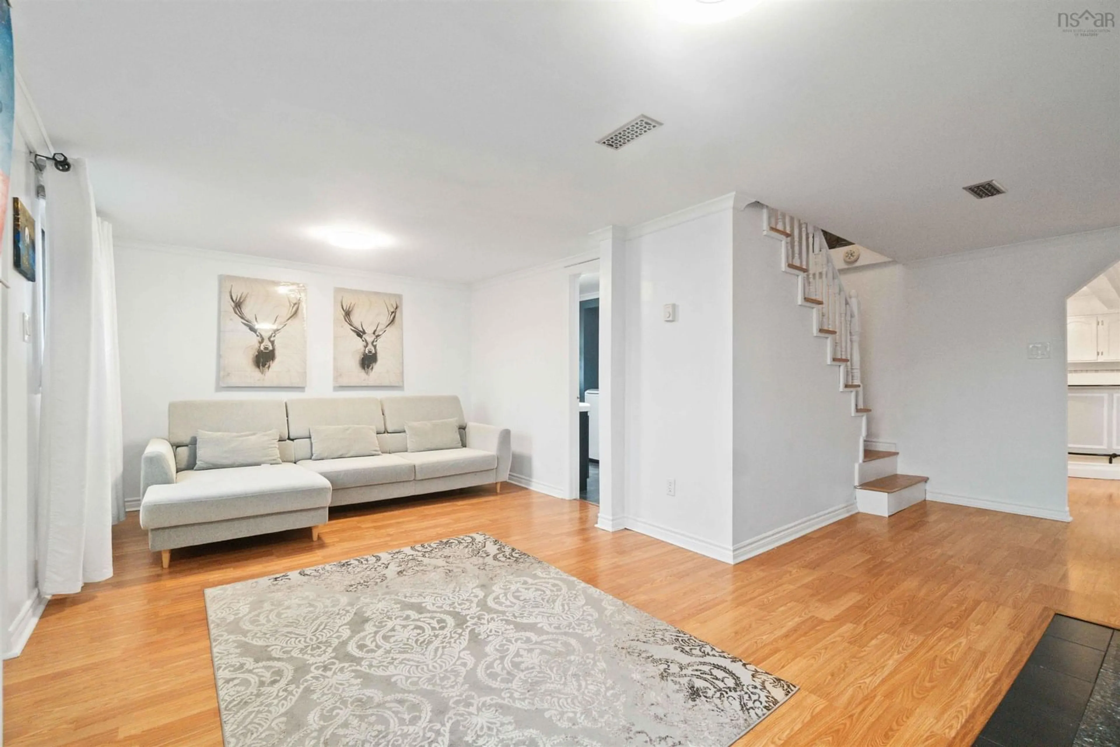 Living room with furniture, unknown for 40 Hornes Rd, Eastern Passage Nova Scotia B3G 1A5