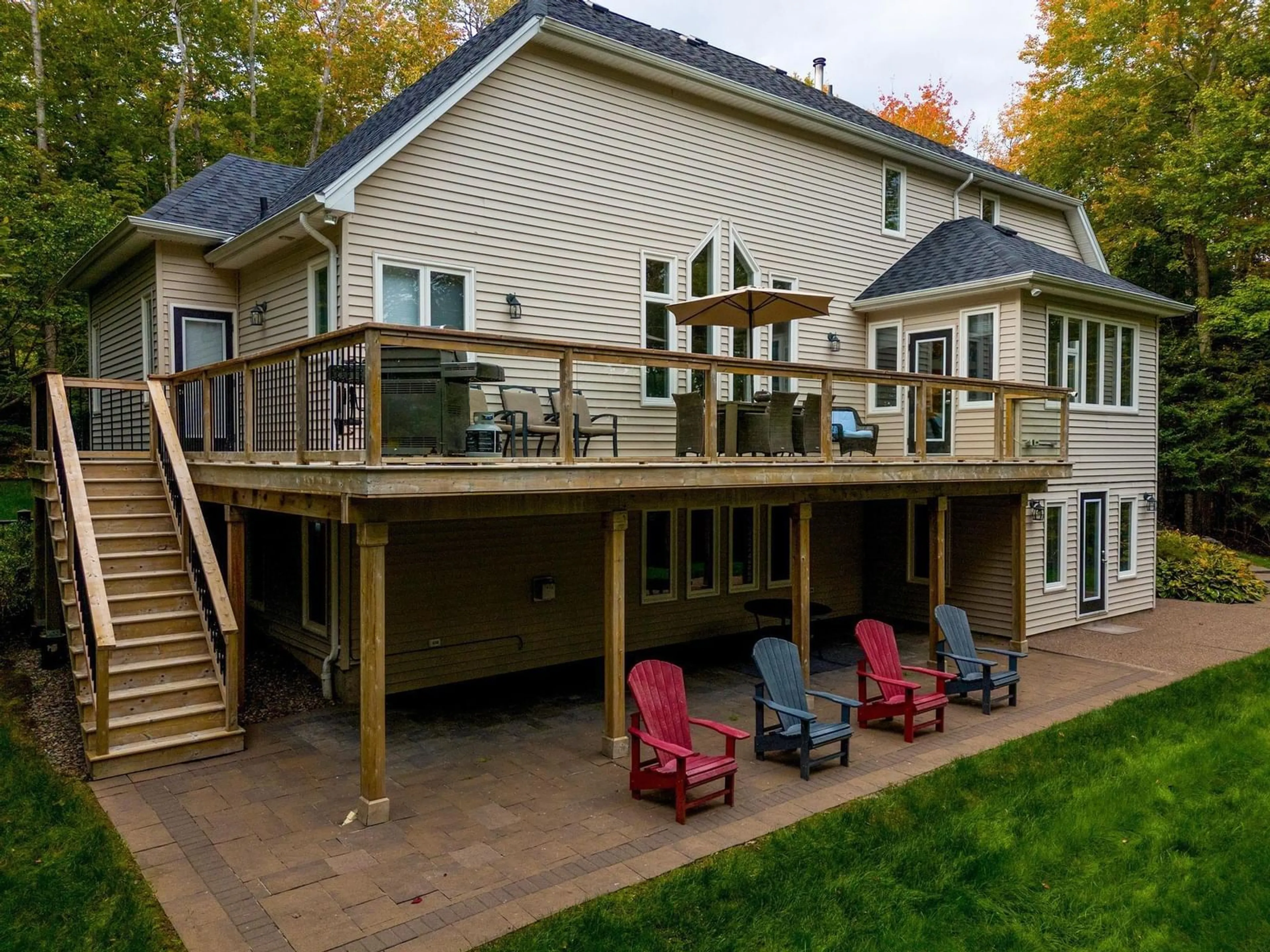 Patio, water/lake/river/ocean view for 307 Sandy Run, Hammonds Plains Nova Scotia B4B 1X9