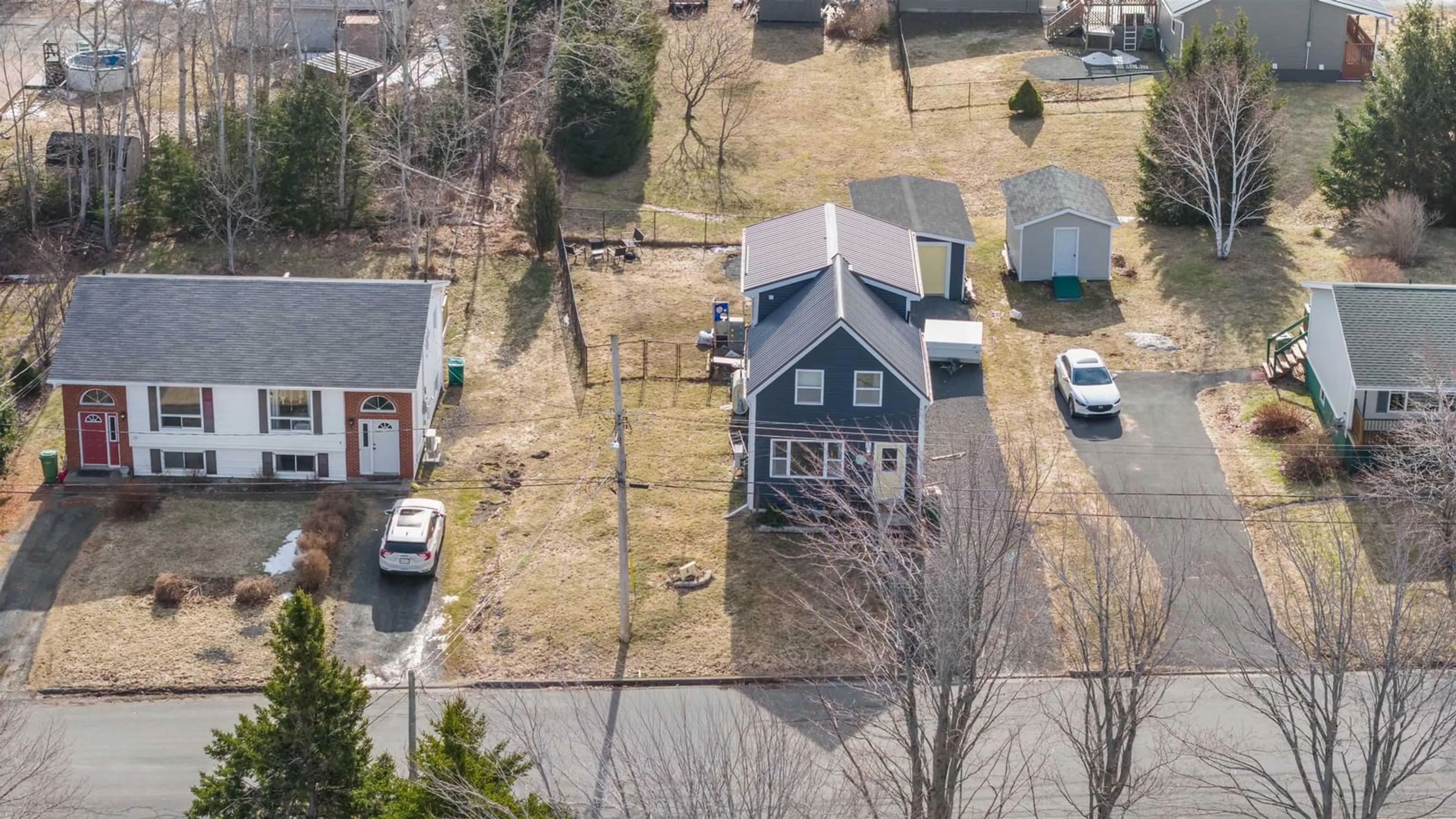 A pic from outside/outdoor area/front of a property/back of a property/a pic from drone, street for 6 Thirteenth St, Trenton Nova Scotia B0K 1X0