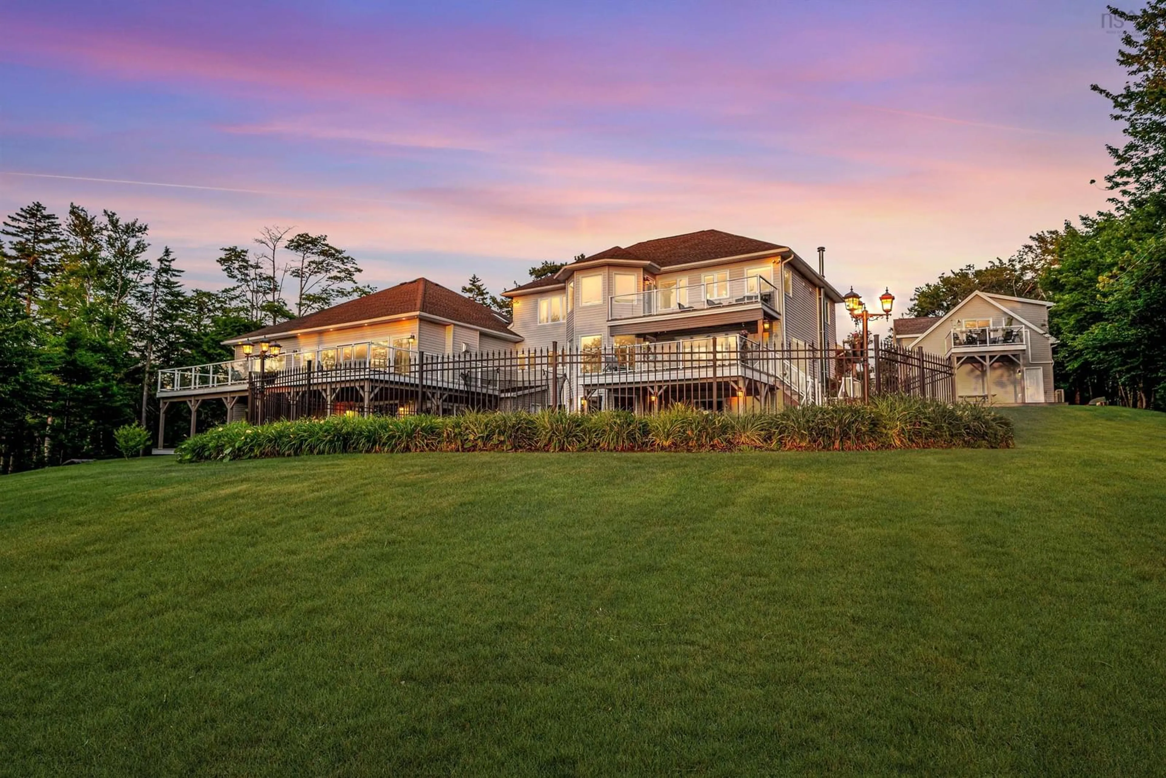 A pic from outside/outdoor area/front of a property/back of a property/a pic from drone, unknown for 47 Long Lake Dr, Kingswood Nova Scotia B4B 1K6