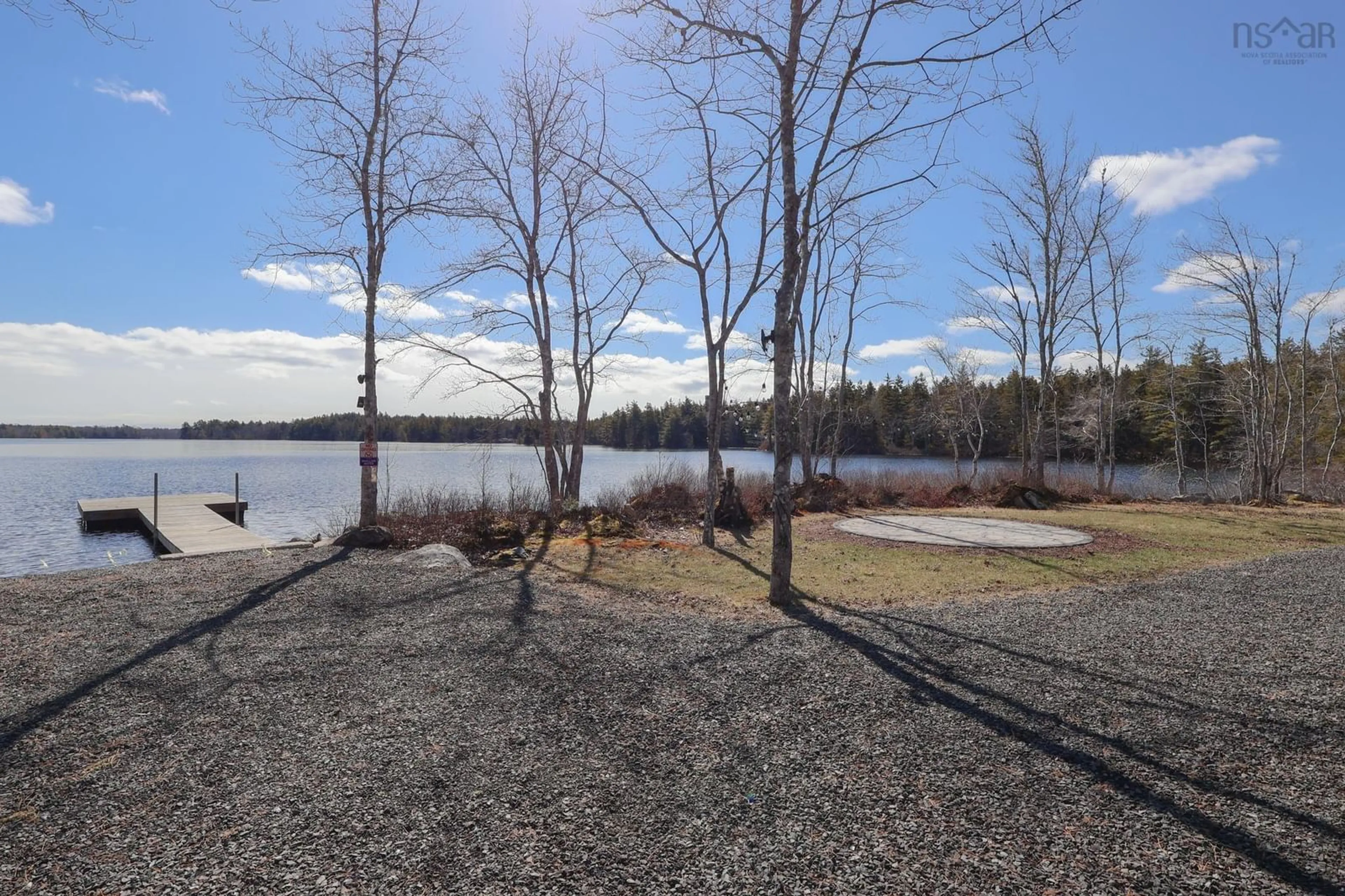 Patio, water/lake/river/ocean view for 23 Wild Cat Path, Camperdown Nova Scotia B4V 9H2