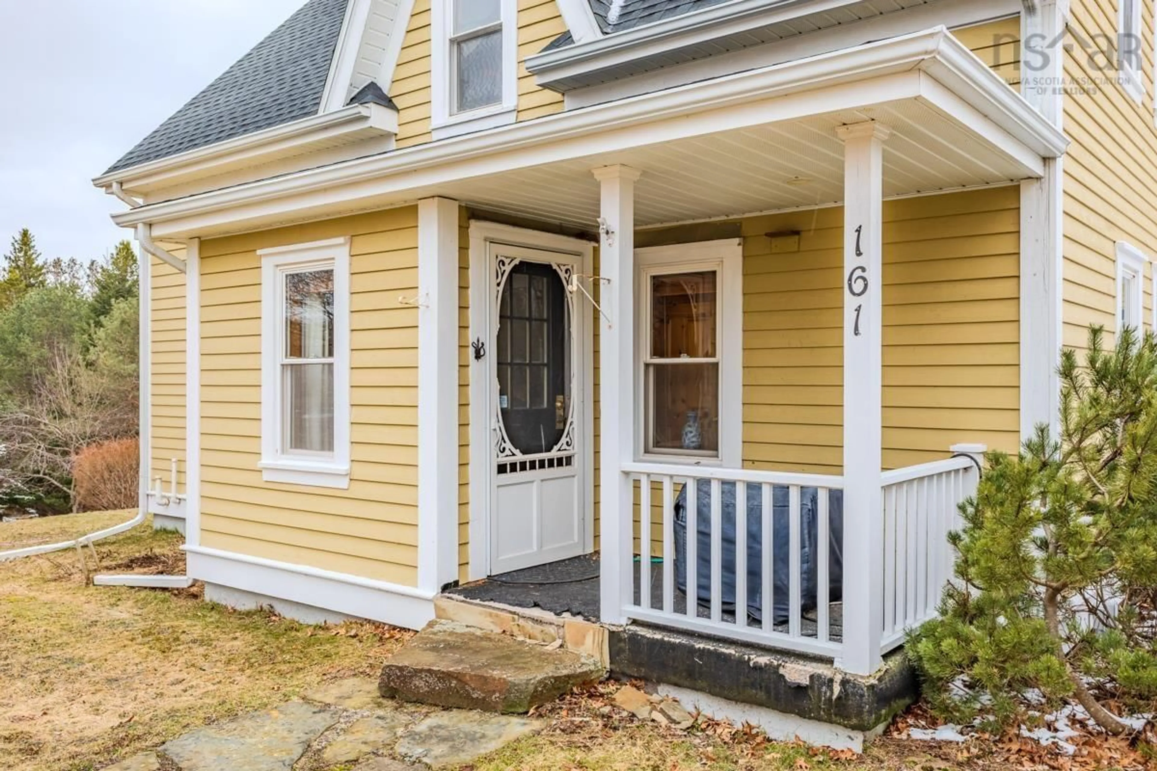 Home with vinyl exterior material, street for 161 Highway 311 Loop, Balfron Nova Scotia B0K 1V0