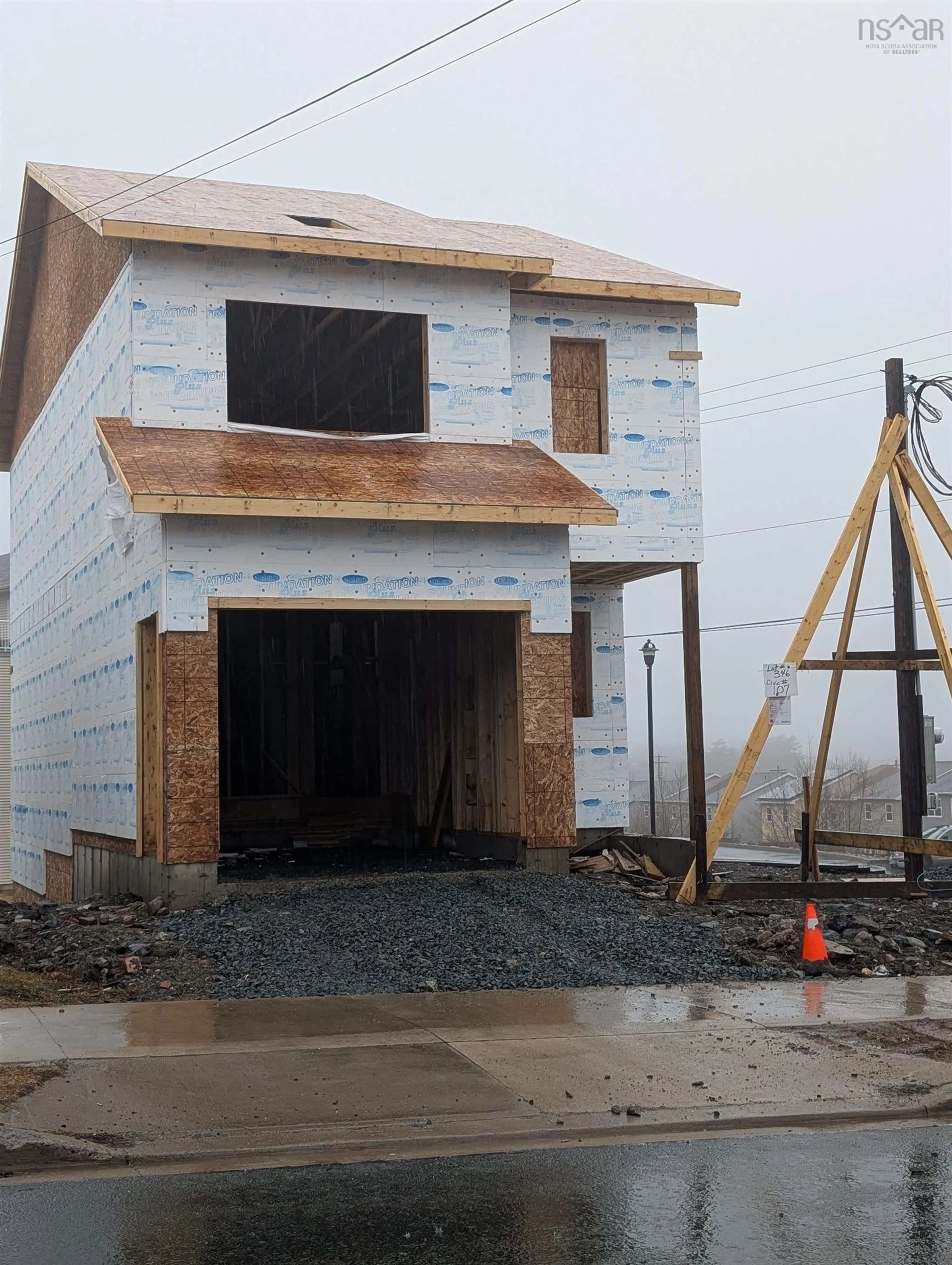 Home with vinyl exterior material, building for 107 Alabaster Way, Halifax Nova Scotia B3P 0C5