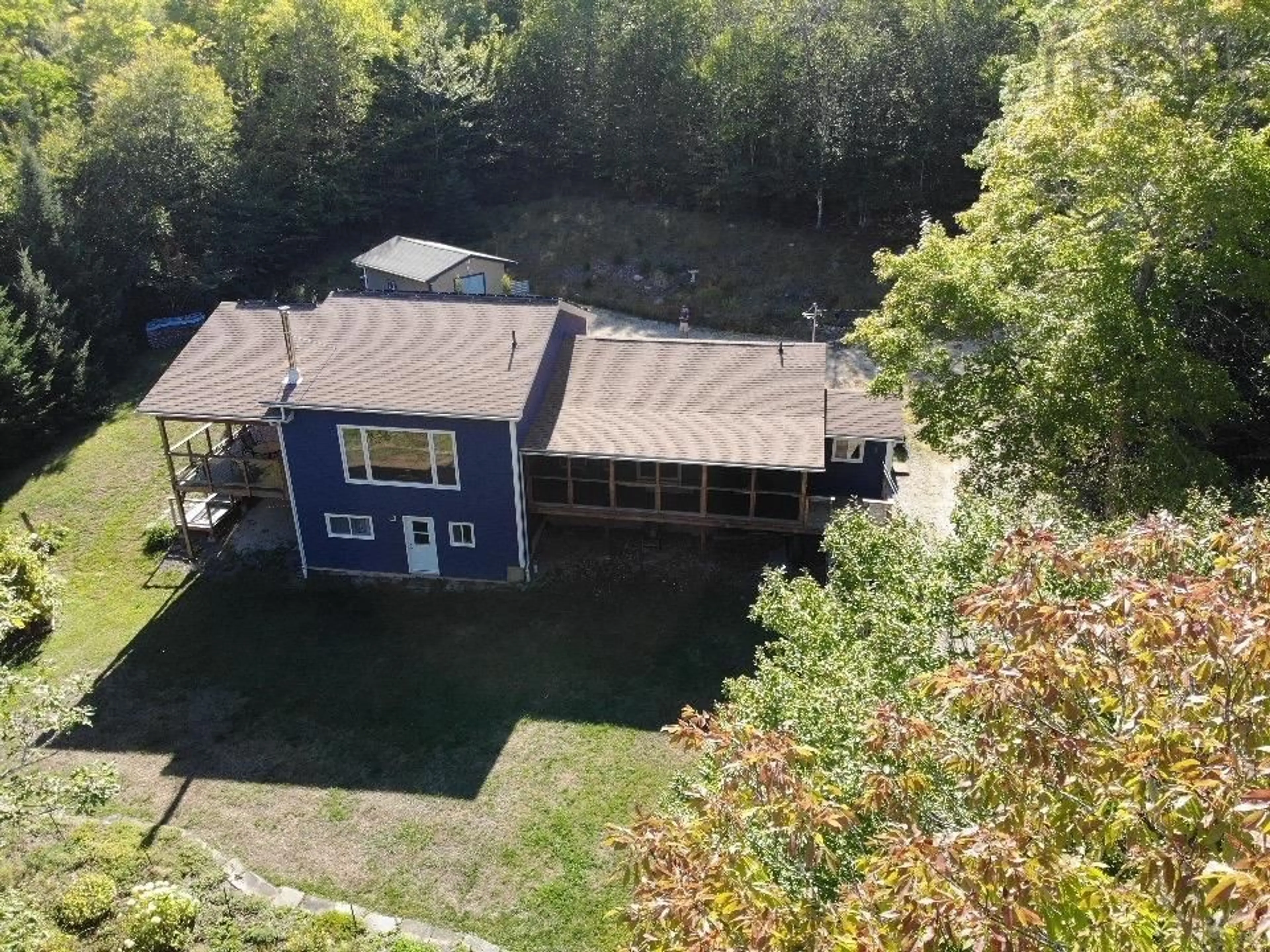 A pic from outside/outdoor area/front of a property/back of a property/a pic from drone, unknown for 590 Gilberts Lane, Maplewood Nova Scotia B0R 1A0
