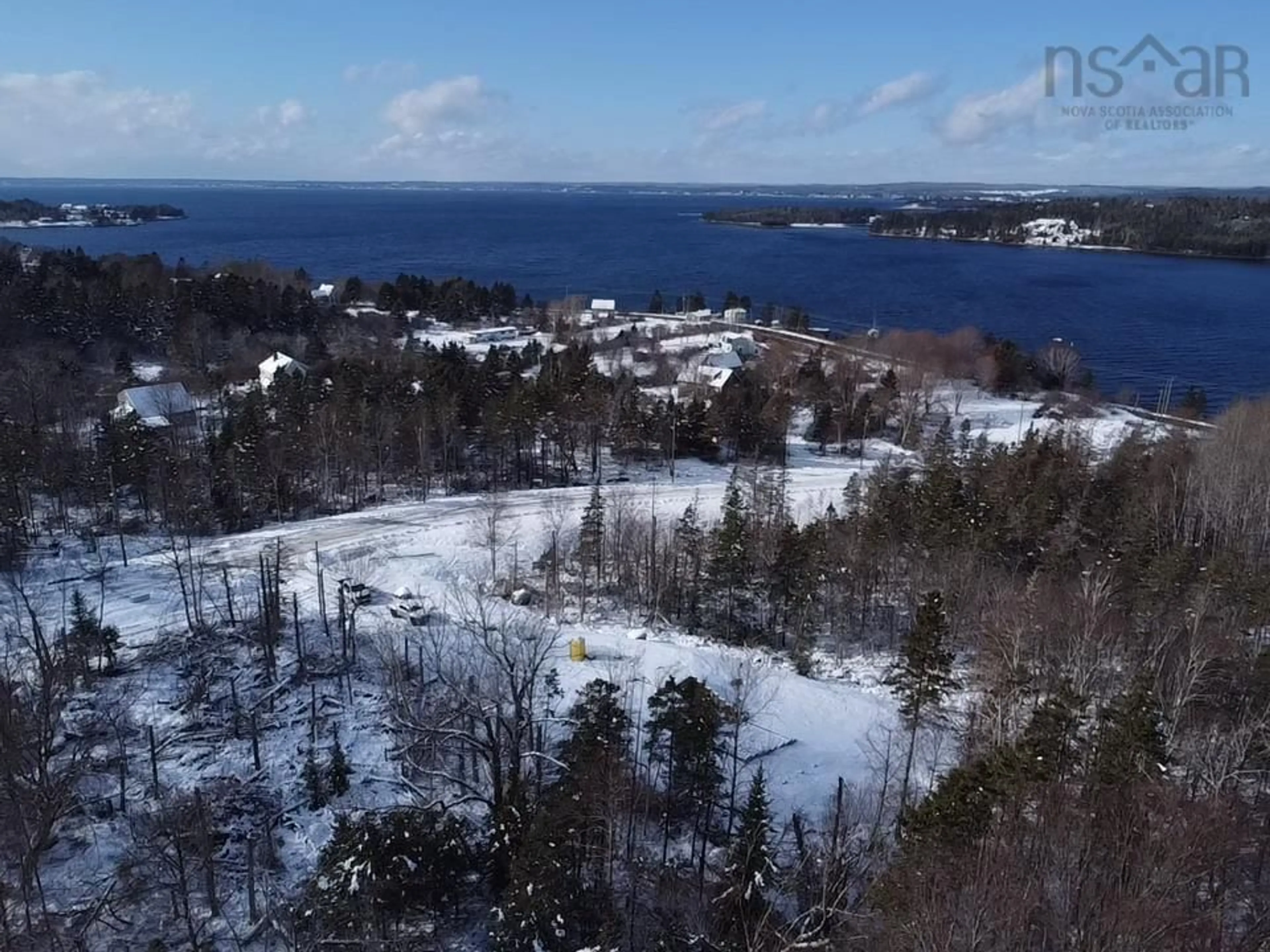 A pic from outside/outdoor area/front of a property/back of a property/a pic from drone, water/lake/river/ocean view for 102 Peggys Cove Rd #Lot, French Village Nova Scotia B3Z 2V1