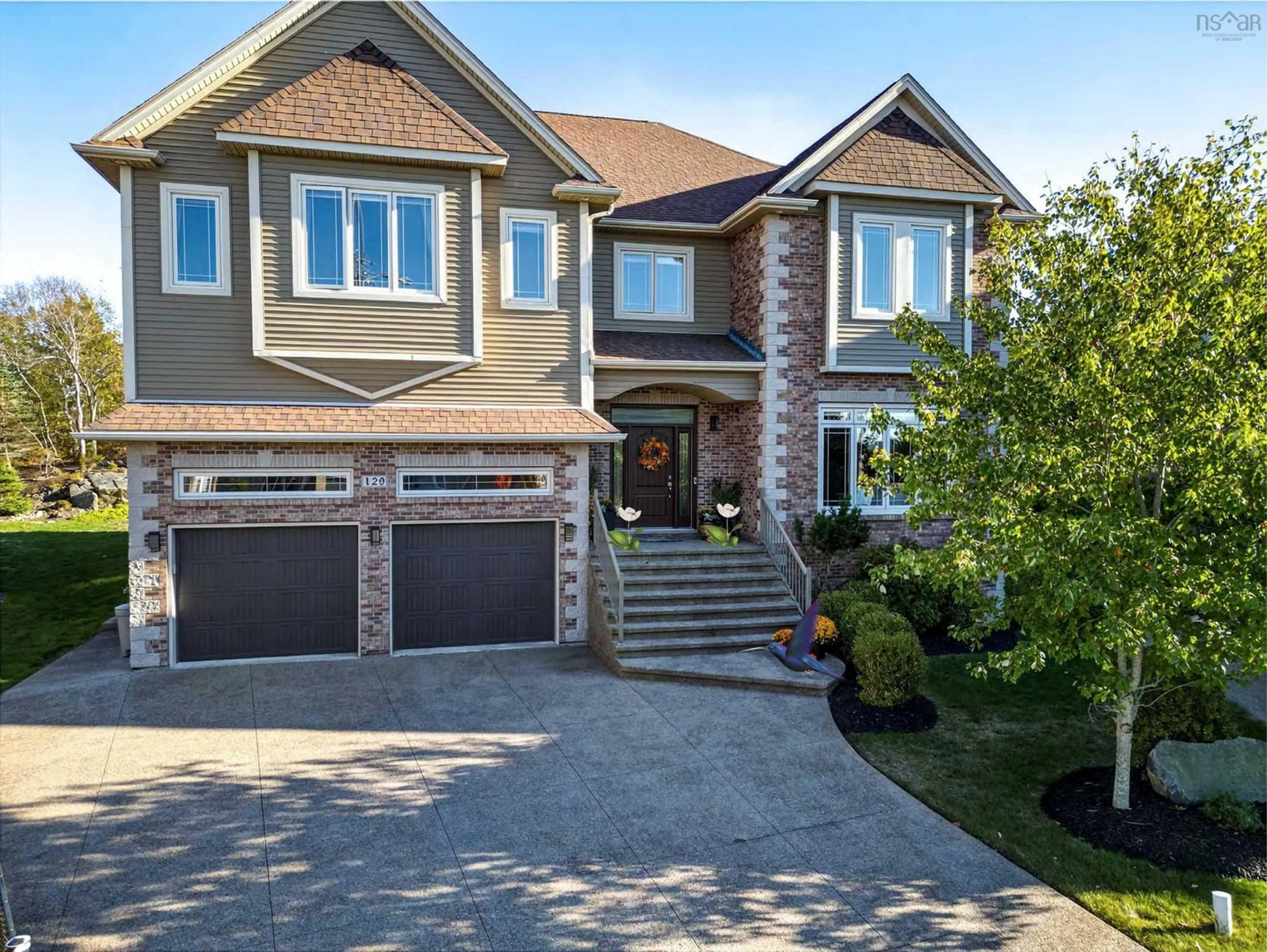 Home with brick exterior material, street for 129 William Borrett Terr, Bedford South Nova Scotia B4A 0G6