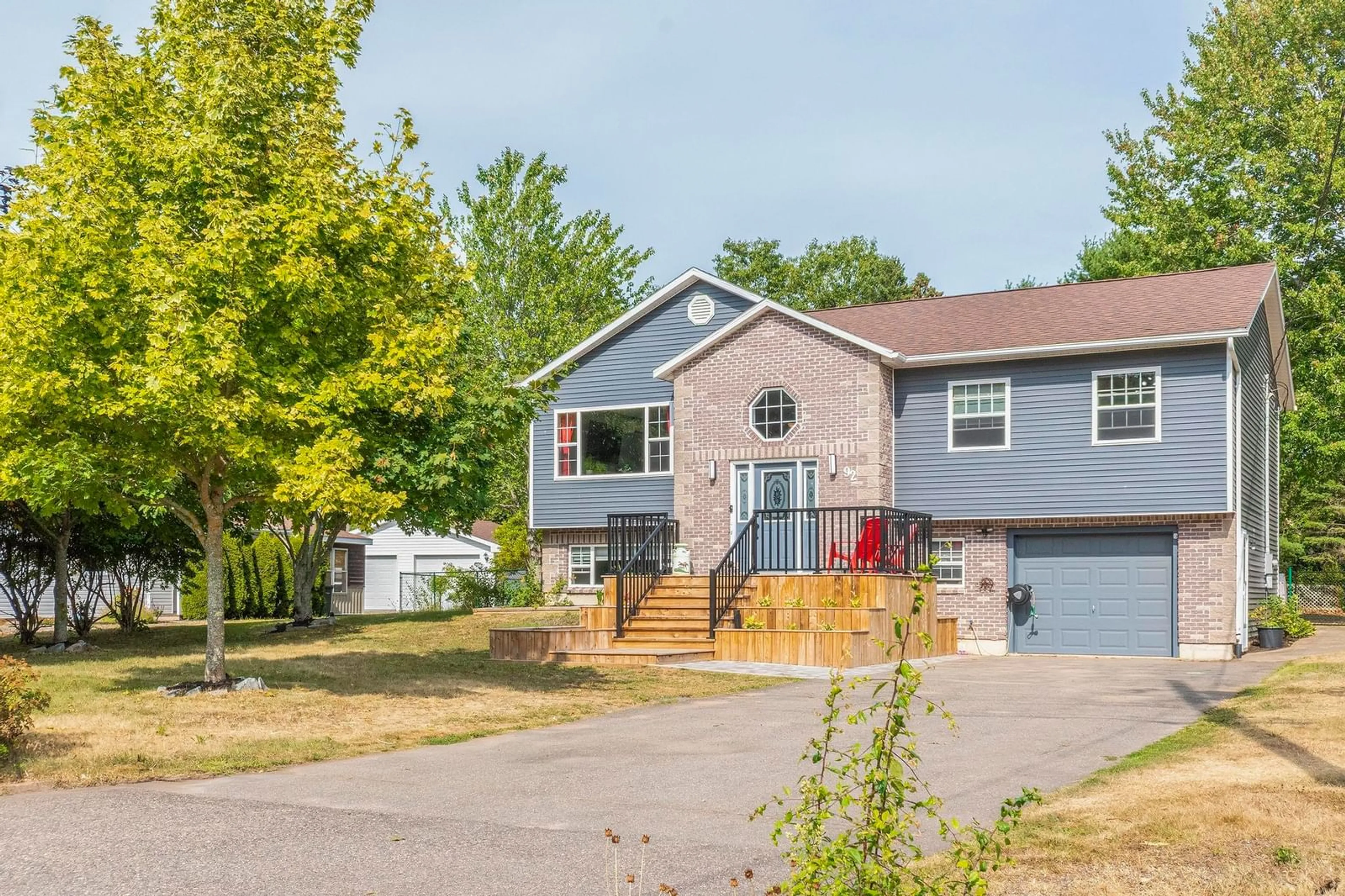 Home with vinyl exterior material, street for 92 Balcom Cres, Nictaux Nova Scotia B0S 1P0
