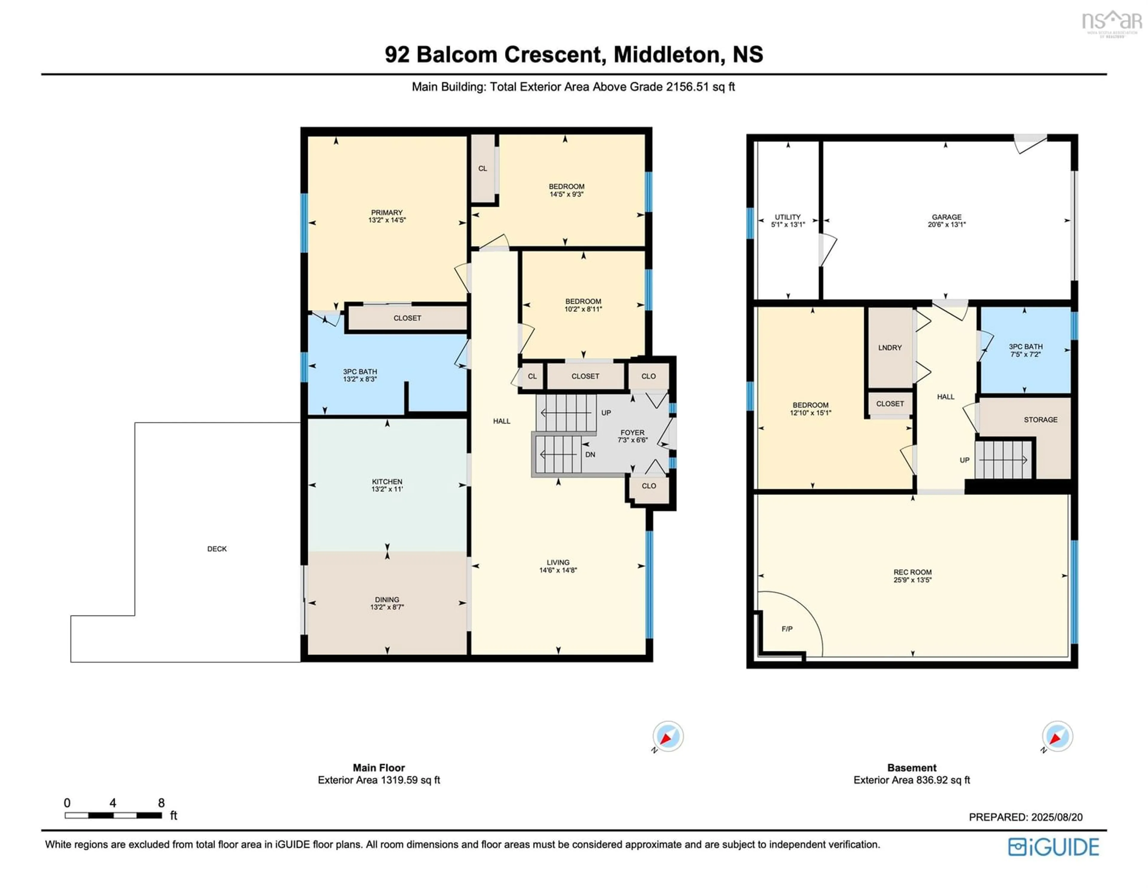 Floor plan for 92 Balcom Cres, Nictaux Nova Scotia B0S 1P0