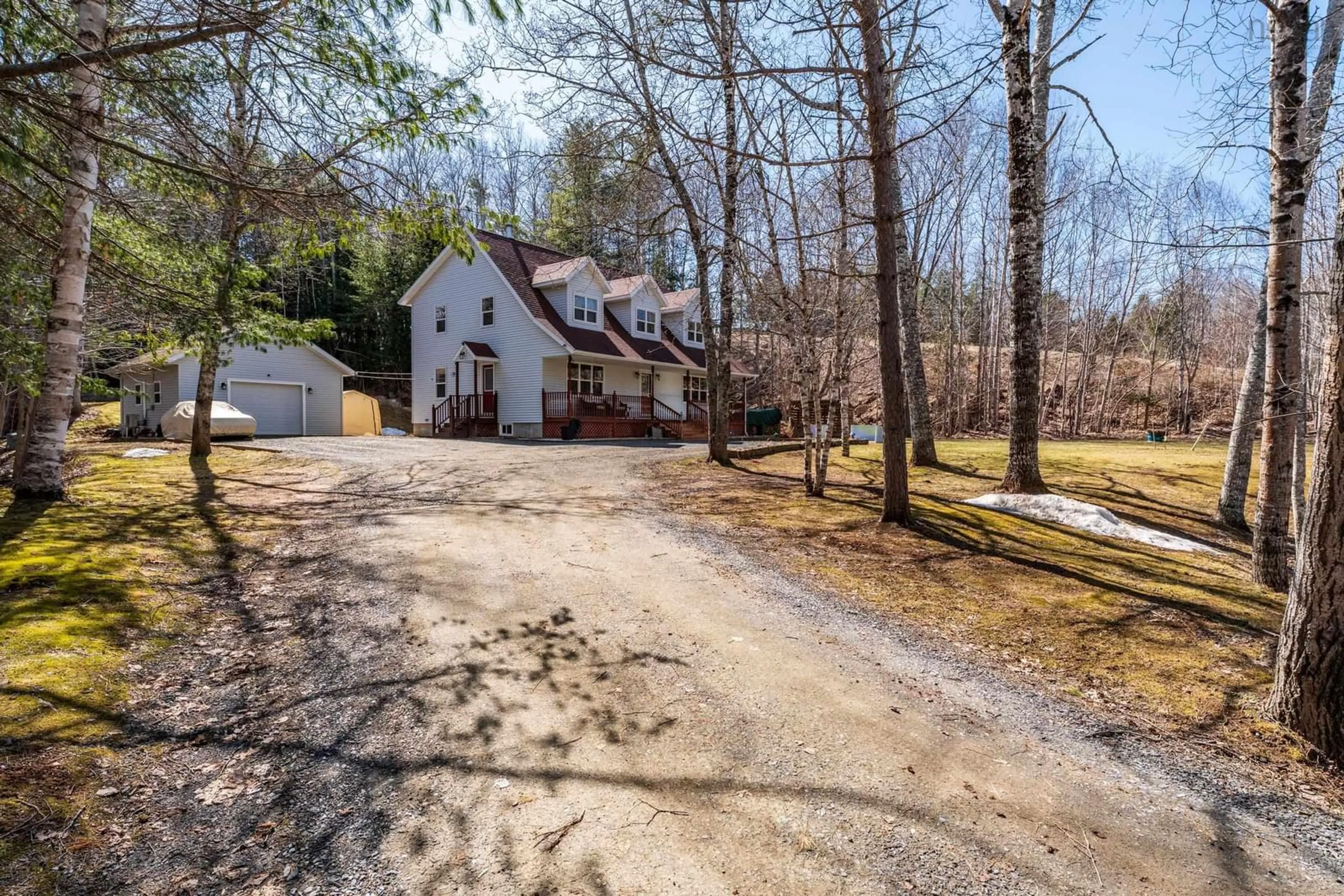 A pic from outside/outdoor area/front of a property/back of a property/a pic from drone, street for 1082 Meadowvale Rd, East Tremont Nova Scotia B0P 1R0