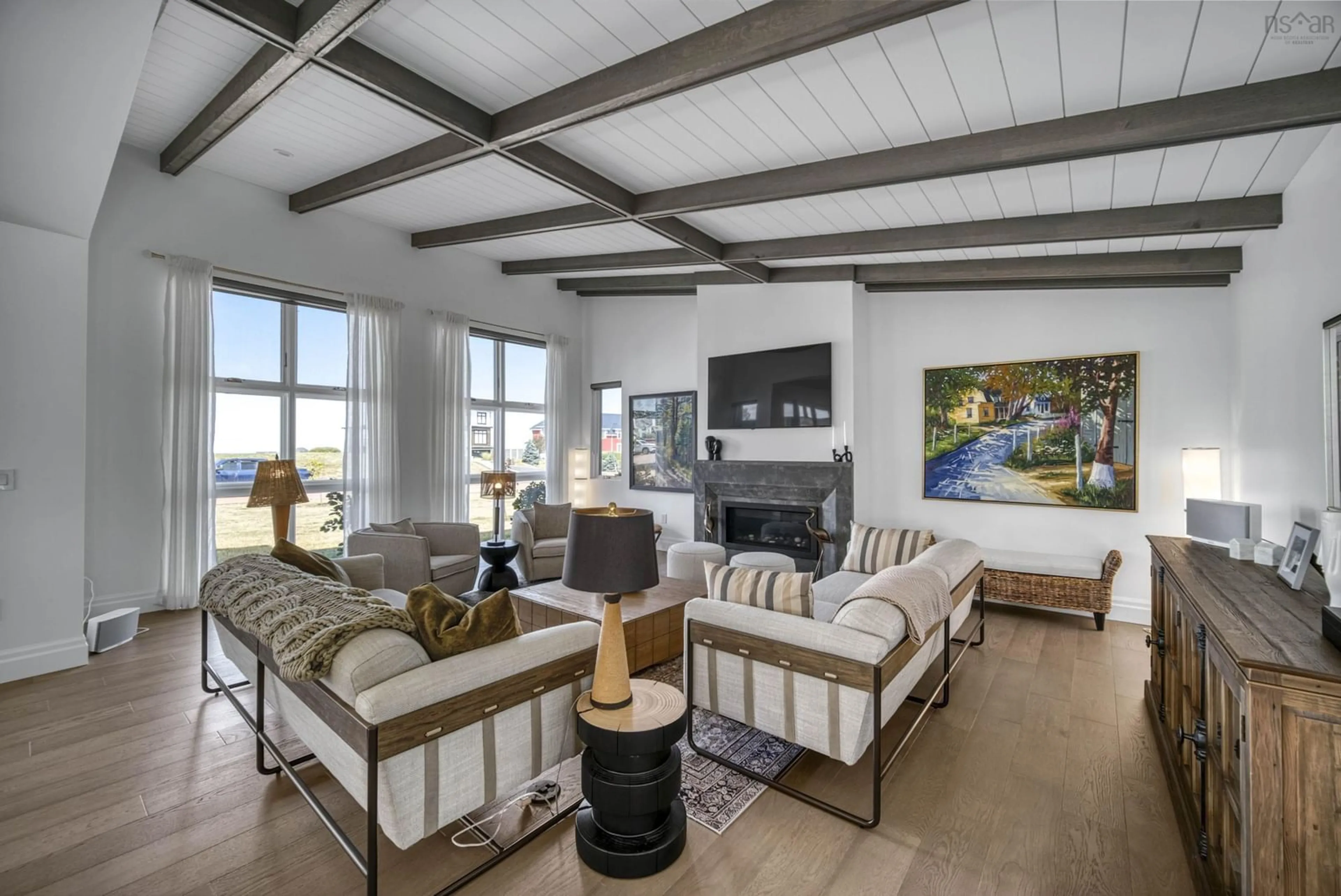 Living room with furniture, unknown for 68 Anchorage Lane, Fox Harbour Nova Scotia B0K 1Y0