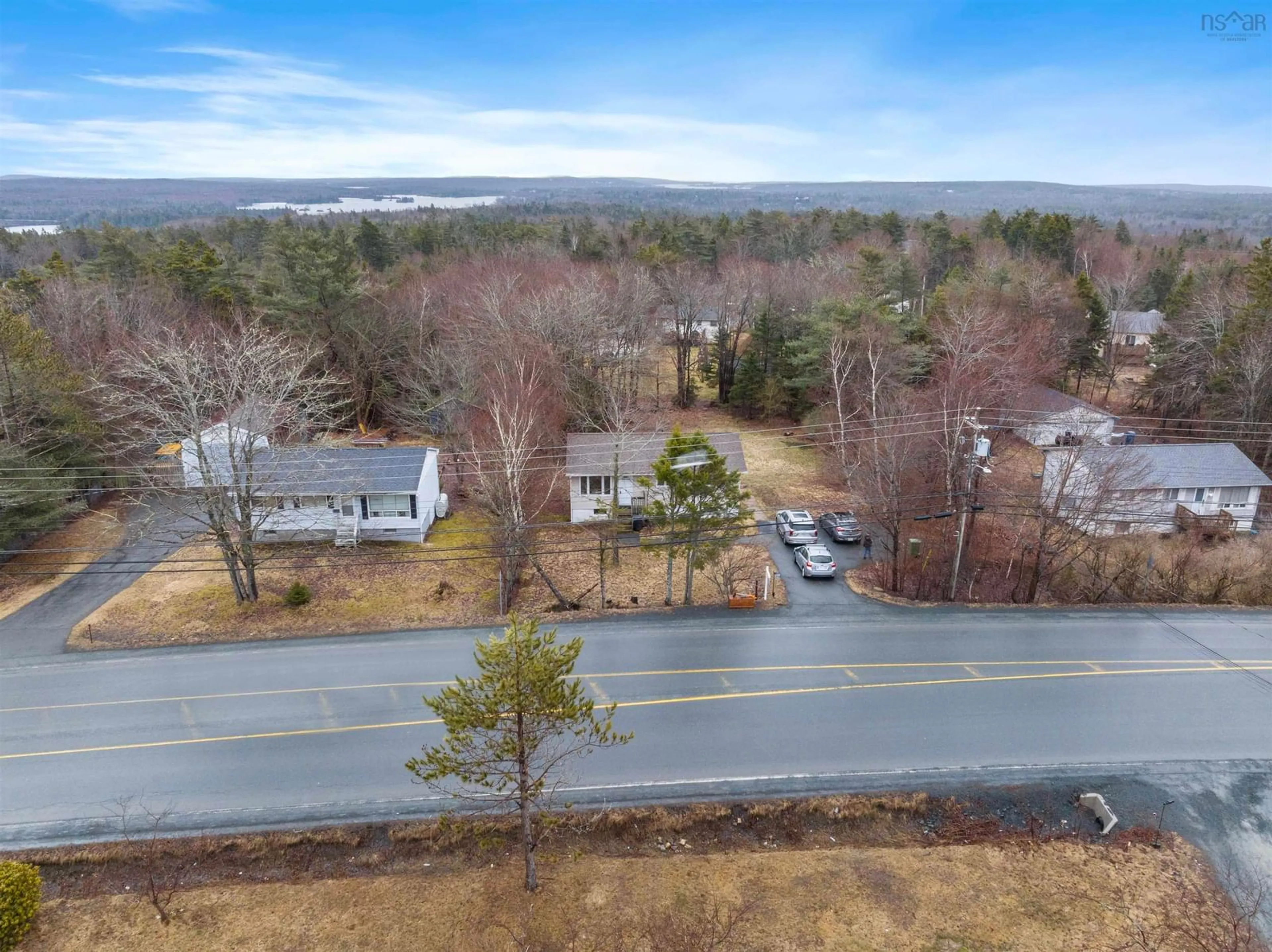 A pic from outside/outdoor area/front of a property/back of a property/a pic from drone, unknown for 2704 Highway 7, Lake Echo Nova Scotia B3E 1A3