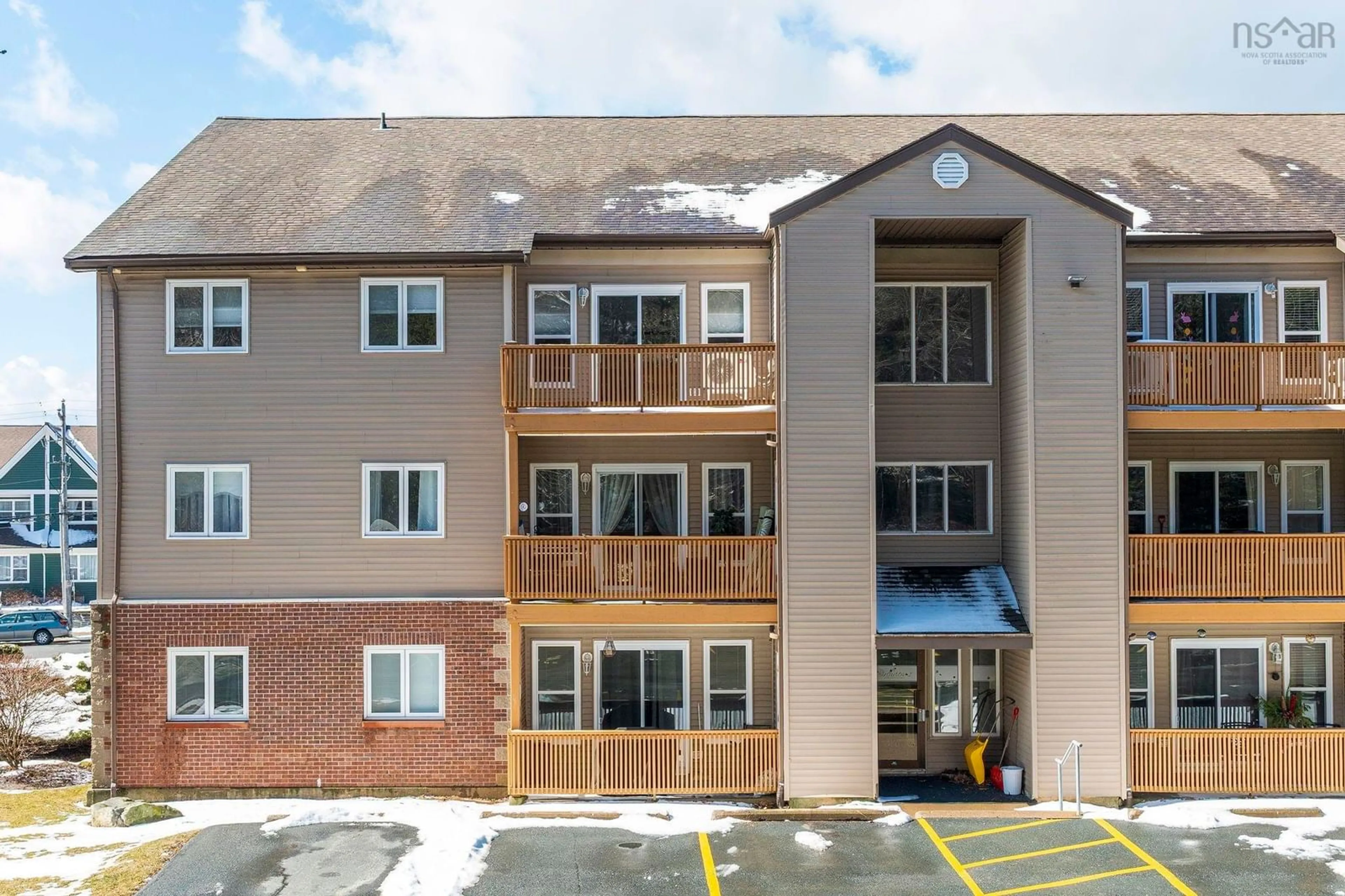 Patio, building for 80 Collins Grove #23, Dartmouth Nova Scotia B2W 4E6