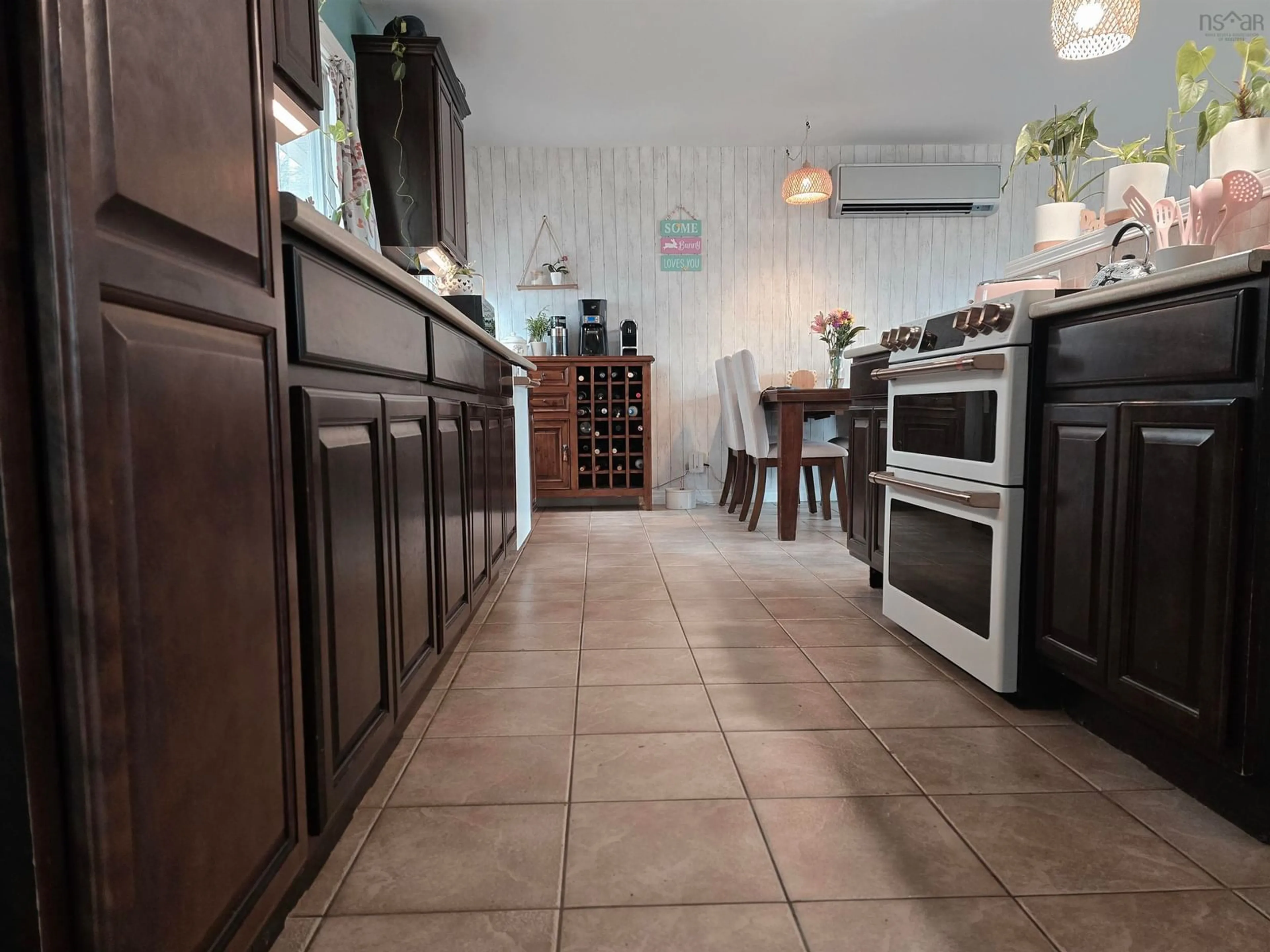 Open concept kitchen, ceramic/tile floor for 42 Eleventh St, Trenton Nova Scotia B0K 1X0