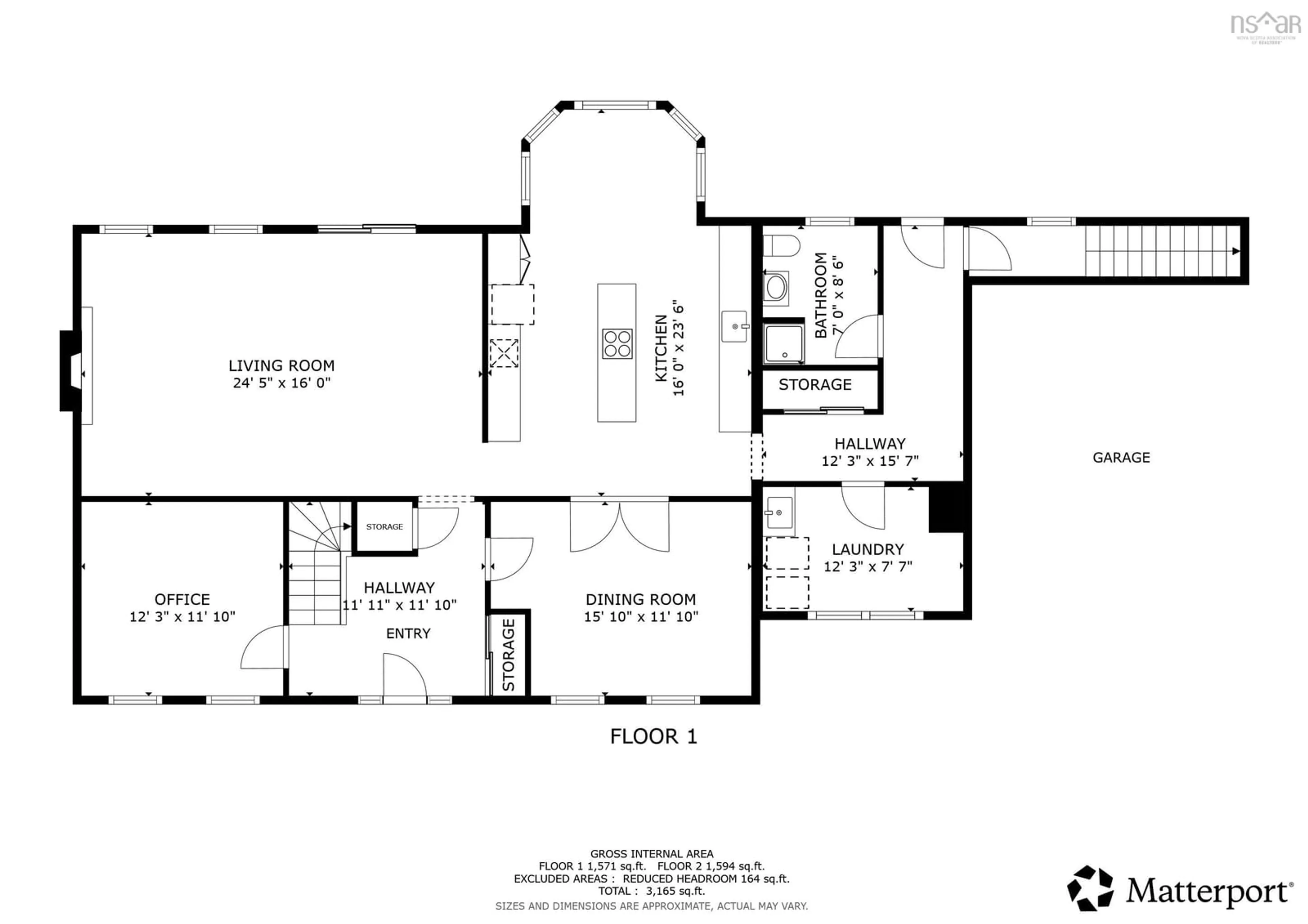 Floor plan for 18 Mahar Dr, Shad Bay Nova Scotia B3T 2B6