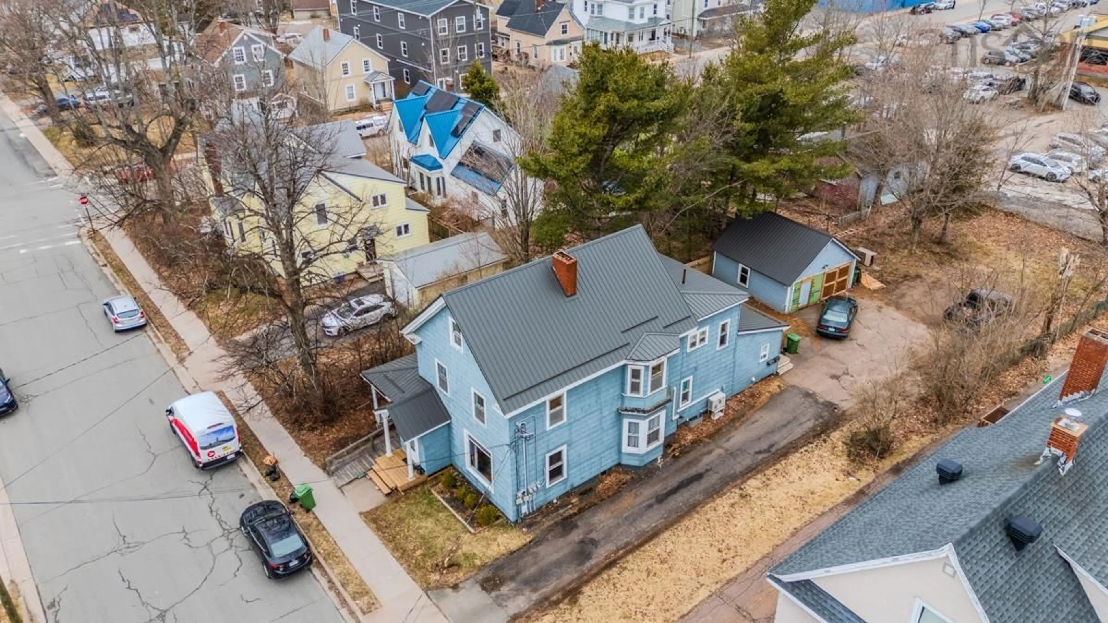 A pic from outside/outdoor area/front of a property/back of a property/a pic from drone, street for 43 Duke St, Truro Nova Scotia B2N 2A3