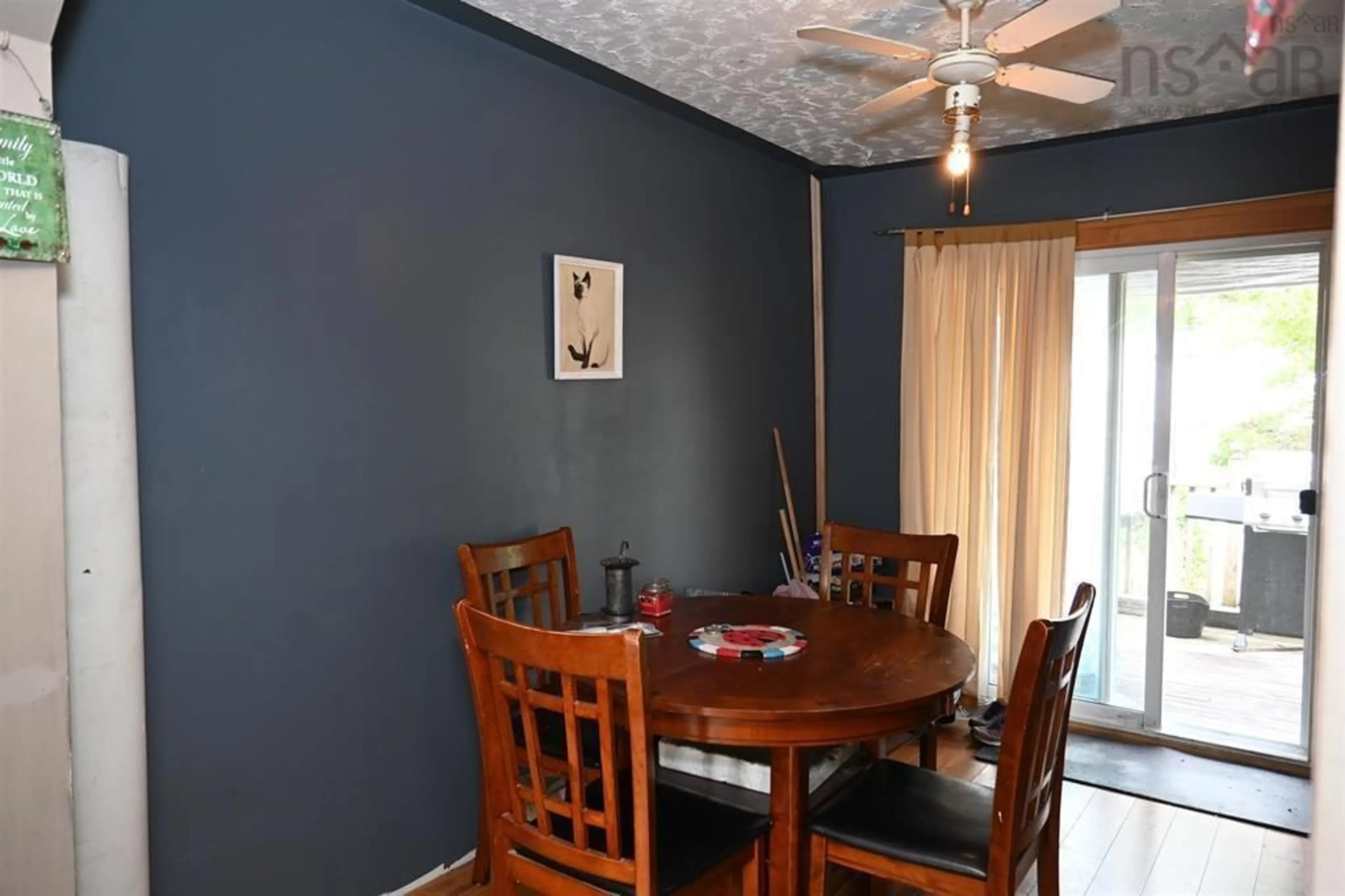 Dining room, wood/laminate floor for 75 Noria Cres, Middle Sackville Nova Scotia B4E 2L8