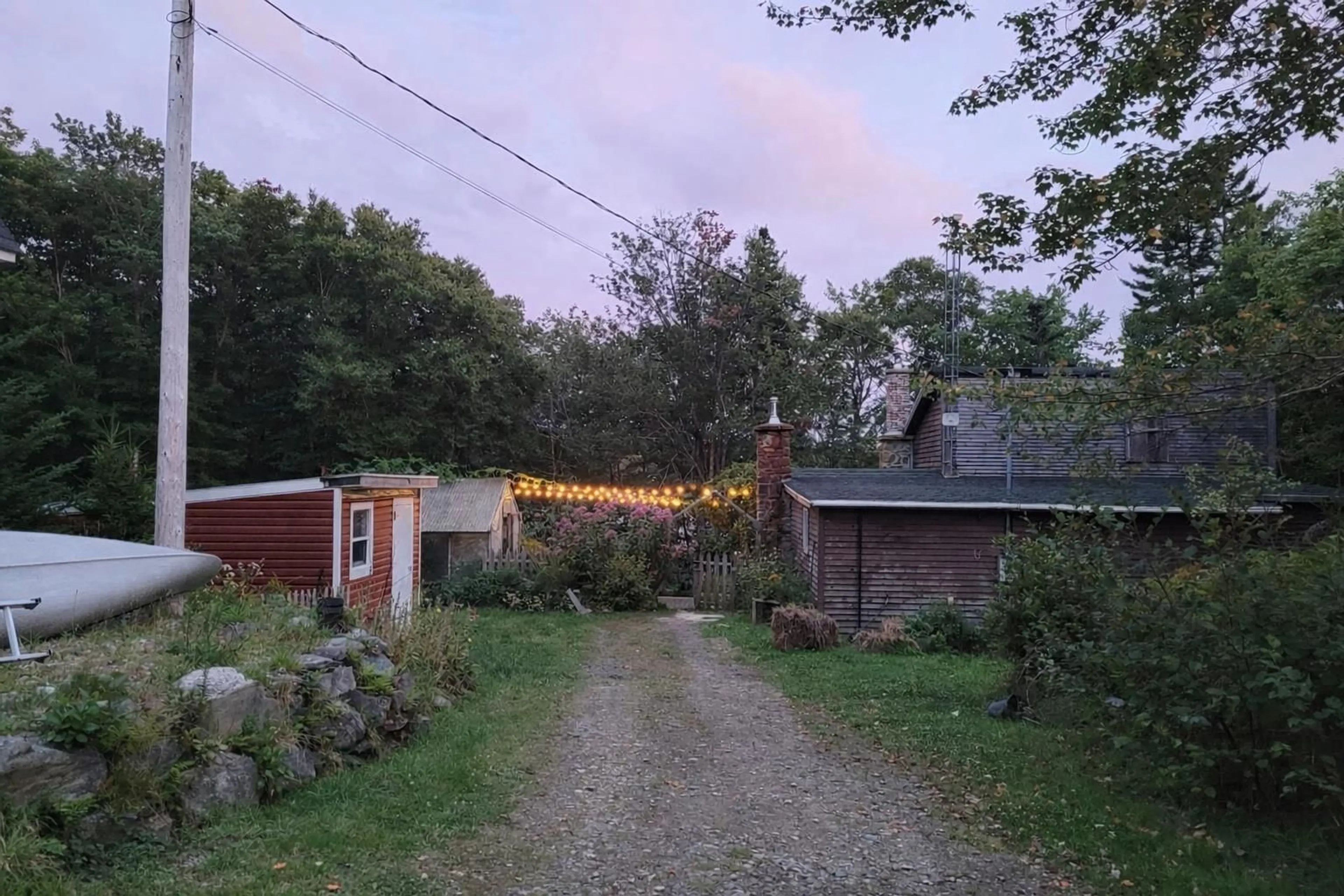 A pic from outside/outdoor area/front of a property/back of a property/a pic from drone, street for 576 Beaver River Rd, Cedar Lake Nova Scotia B5A 5L9
