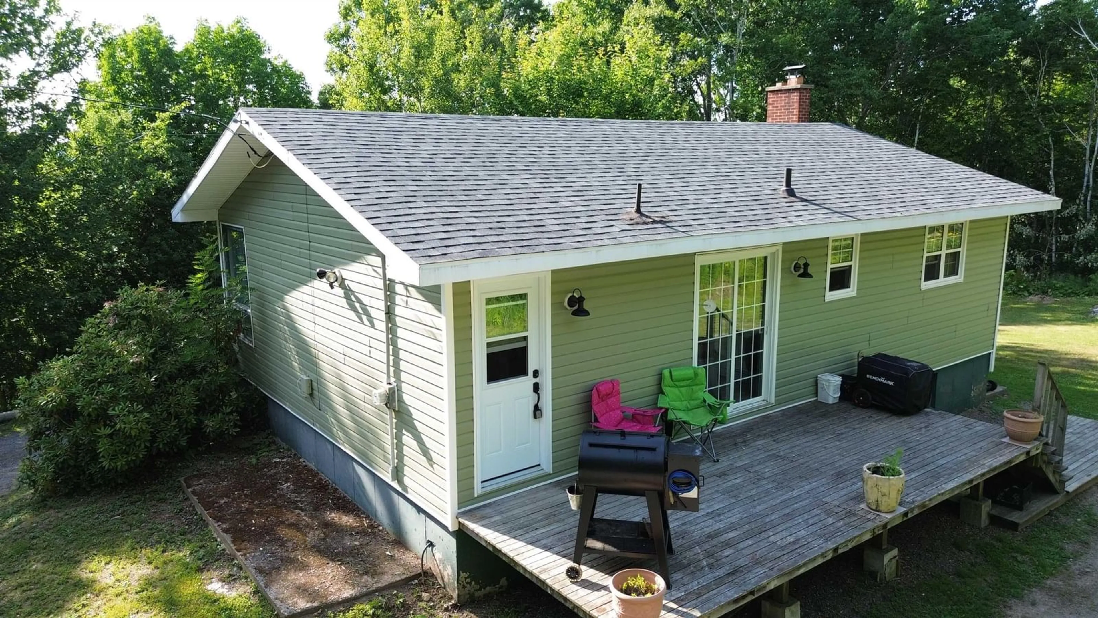 A pic from outside/outdoor area/front of a property/back of a property/a pic from drone, unknown for 3381 Long Island Rd, Long Island Nova Scotia B1Y 3N1