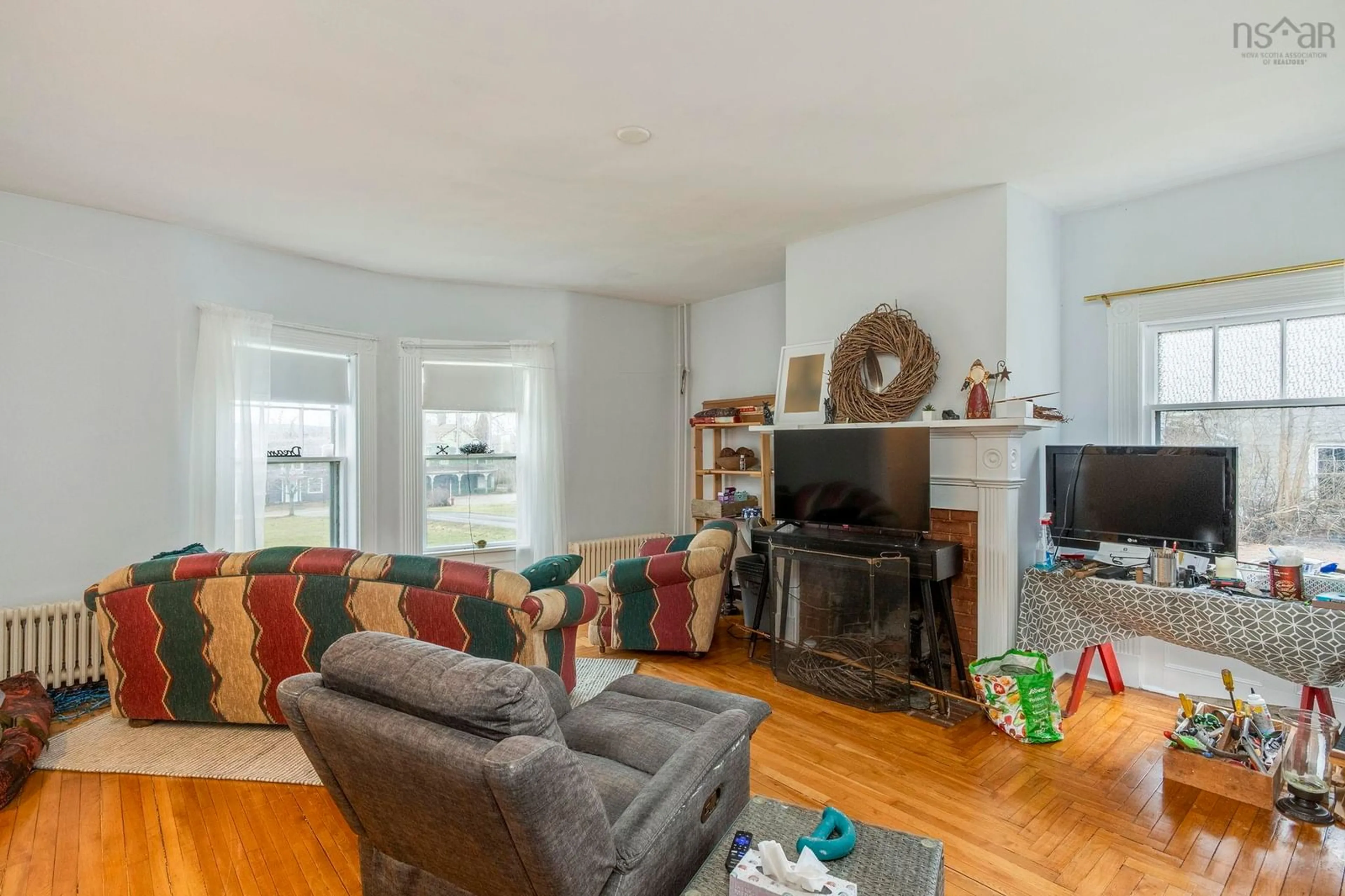 Living room with furniture, unknown for 225 Granville Street, Bridgetown Nova Scotia B0S 1C0