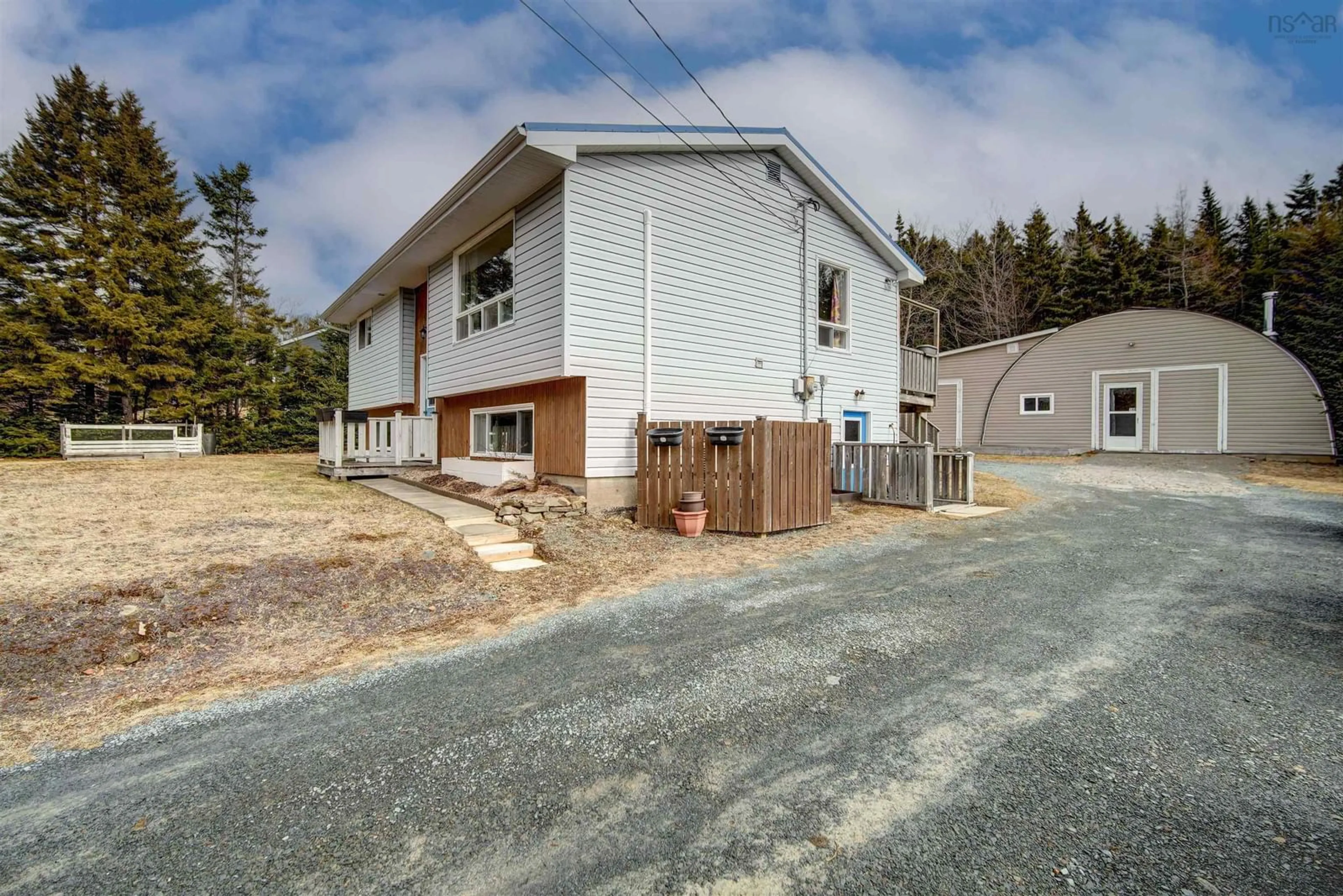 A pic from outside/outdoor area/front of a property/back of a property/a pic from drone, street for 144 Conrod Settlement Rd, Conrod Settlement Nova Scotia B0J 2L0