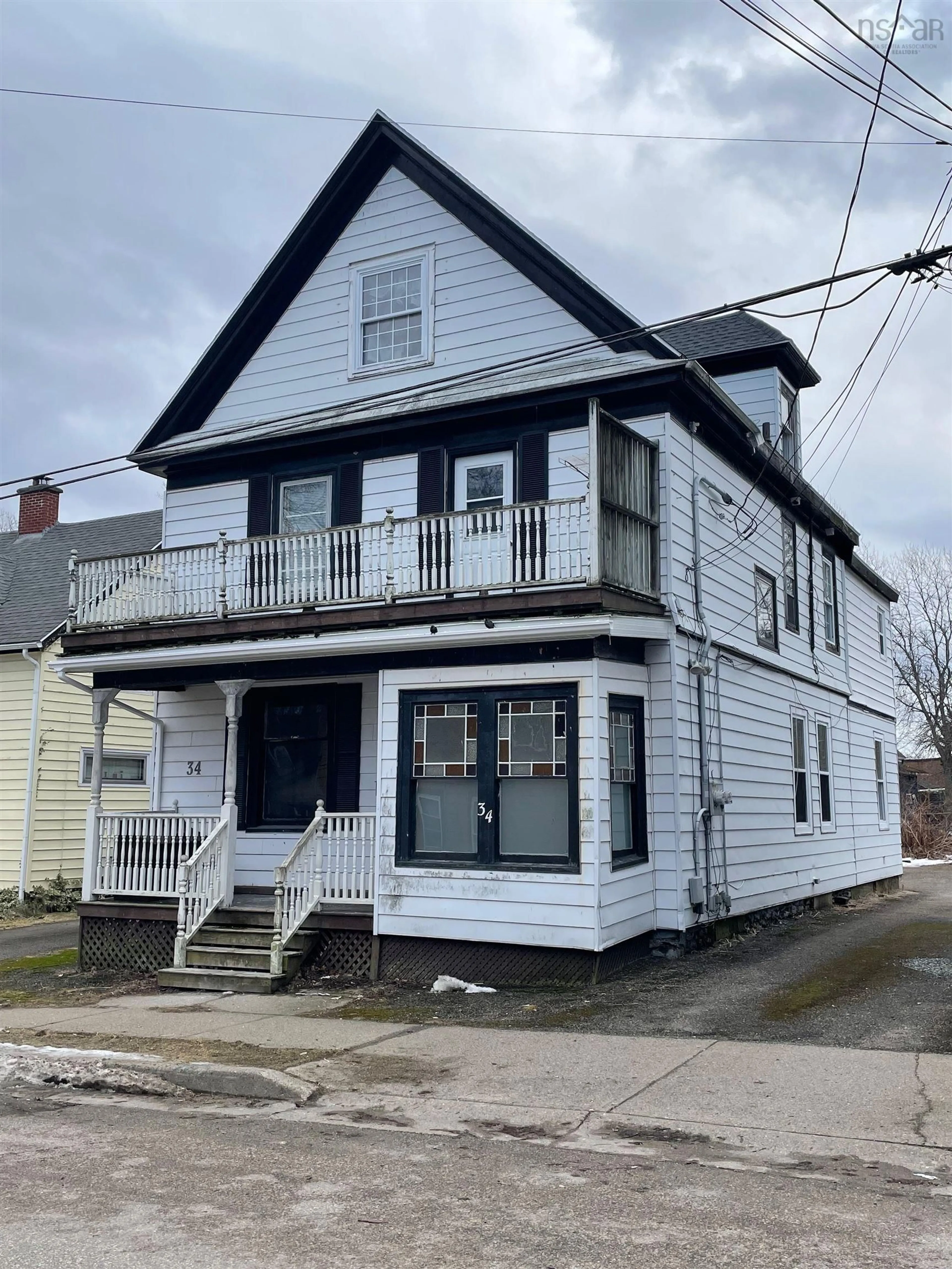 Home with vinyl exterior material, building for 34 Amelia St, Sydney Nova Scotia B1P 6C2