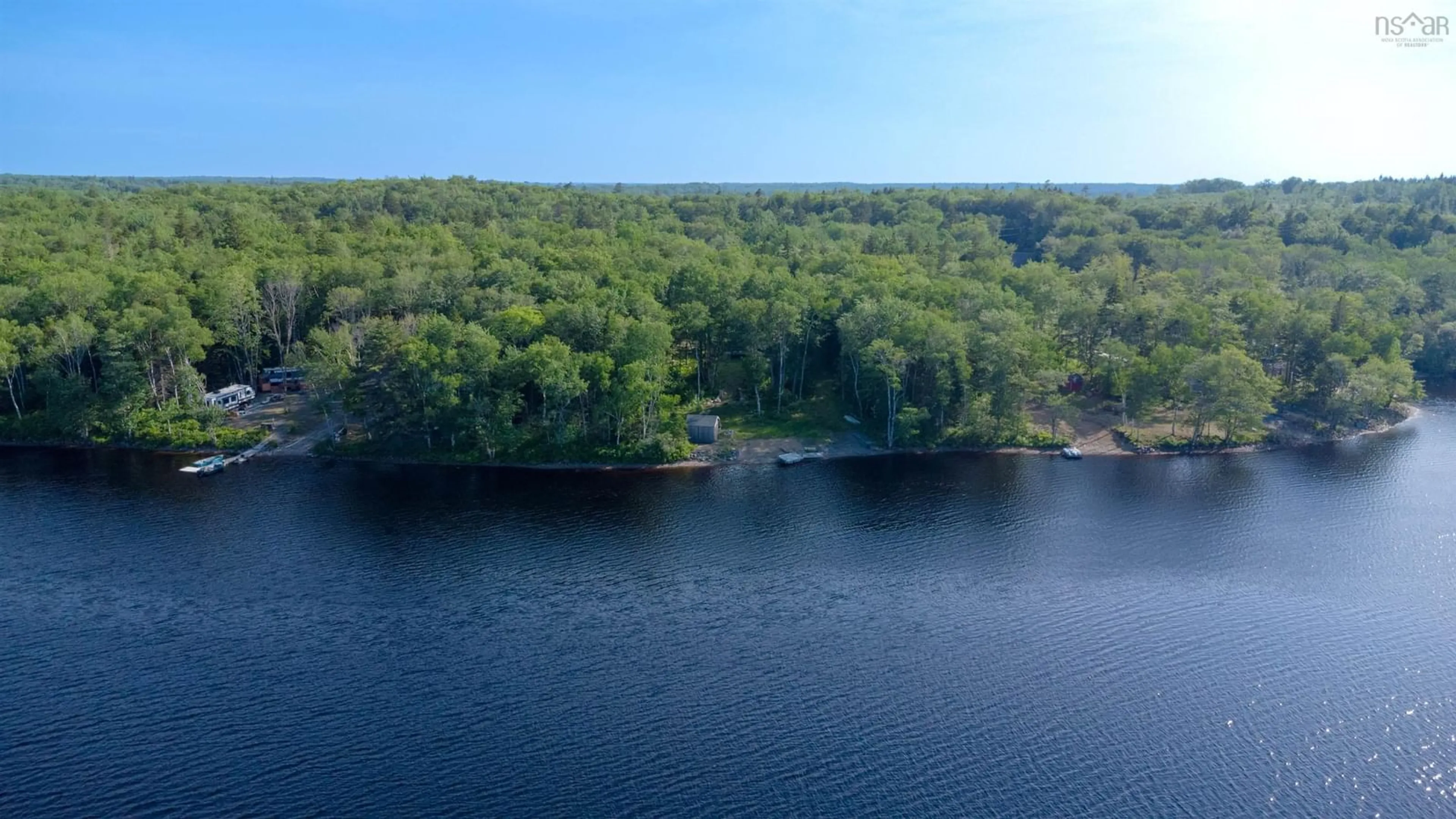 A pic from outside/outdoor area/front of a property/back of a property/a pic from drone, water/lake/river/ocean view for 337 Secret Rd, Digby Nova Scotia B0W 2Y0